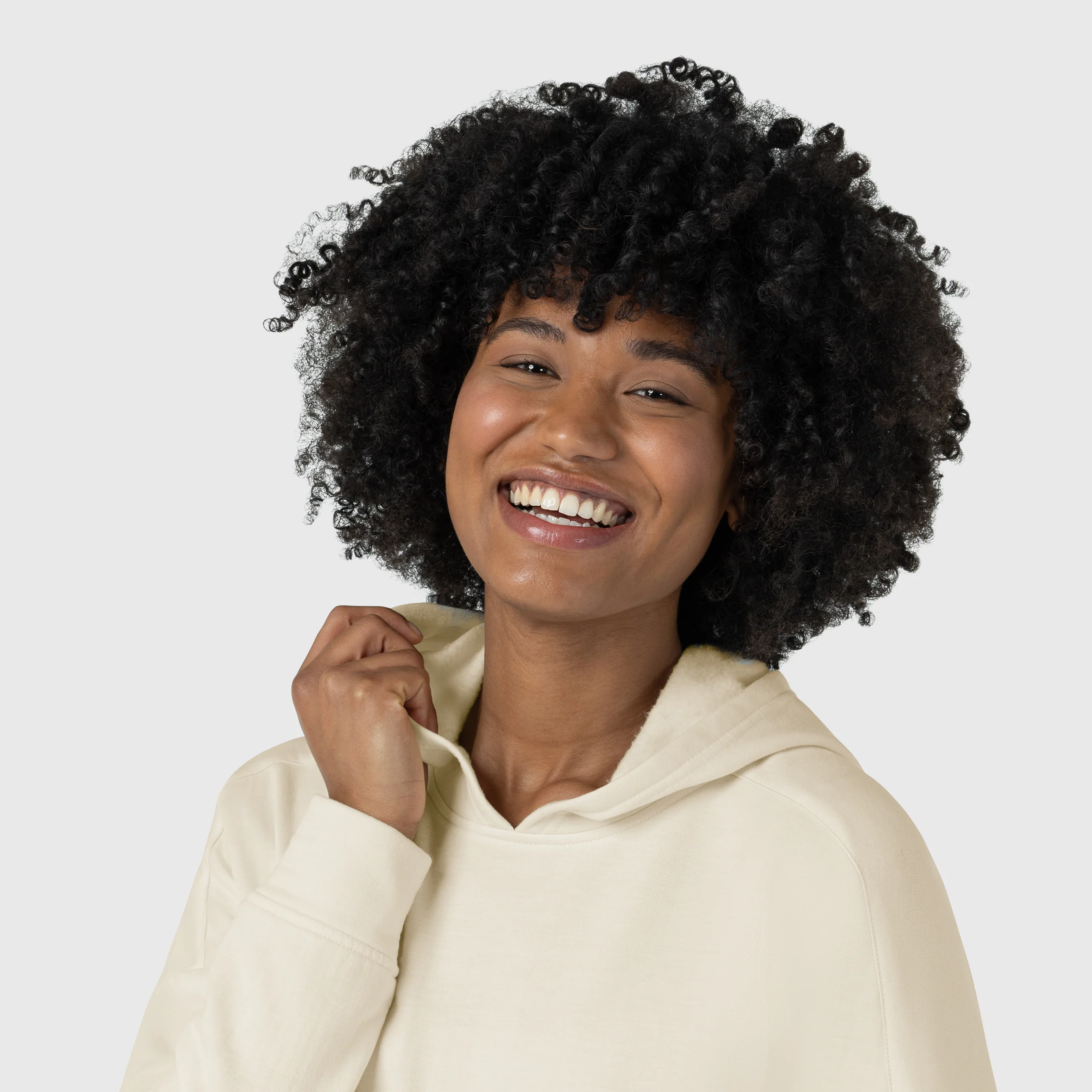 Unwind & Lounge Women's Fleece Hoodie - Birch - Image 8