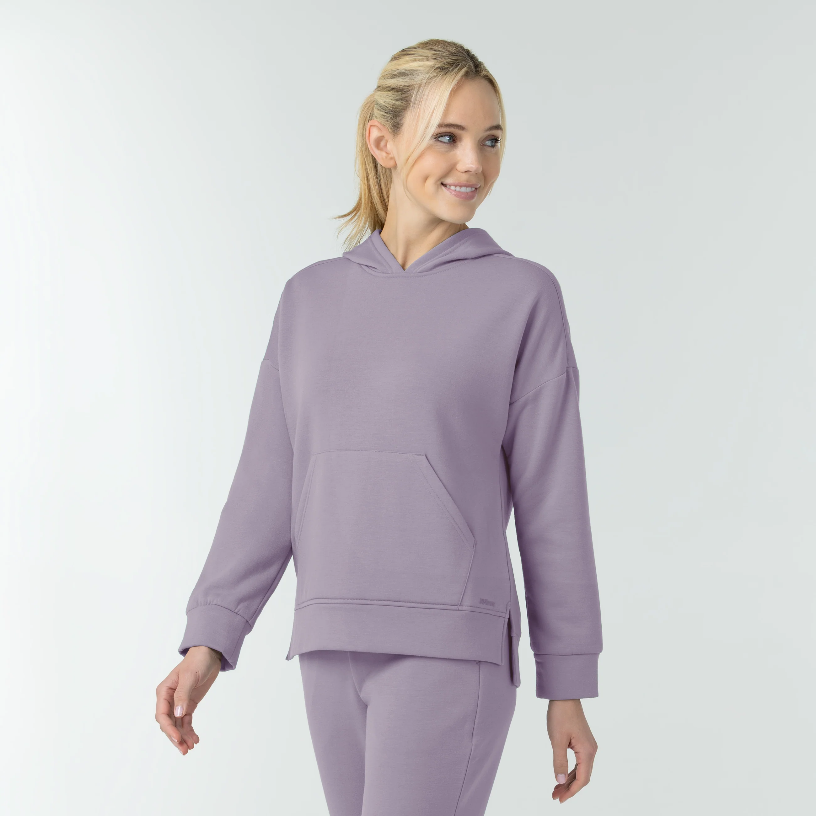 Unwind & Lounge Women's Fleece Hoodie - Wisteria - Image 5