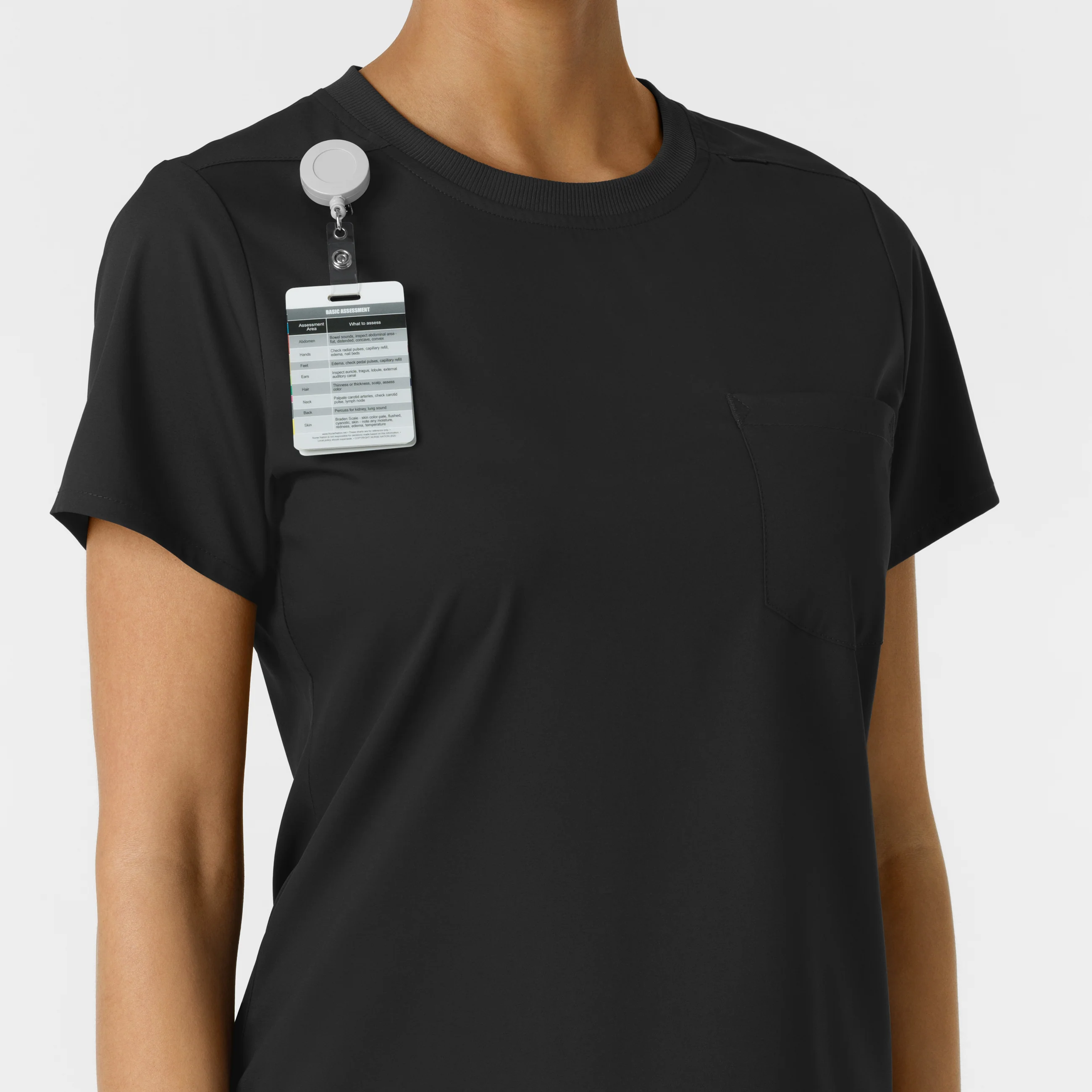 Boundless Women's Classic Scrub Tee - Black - Image 7