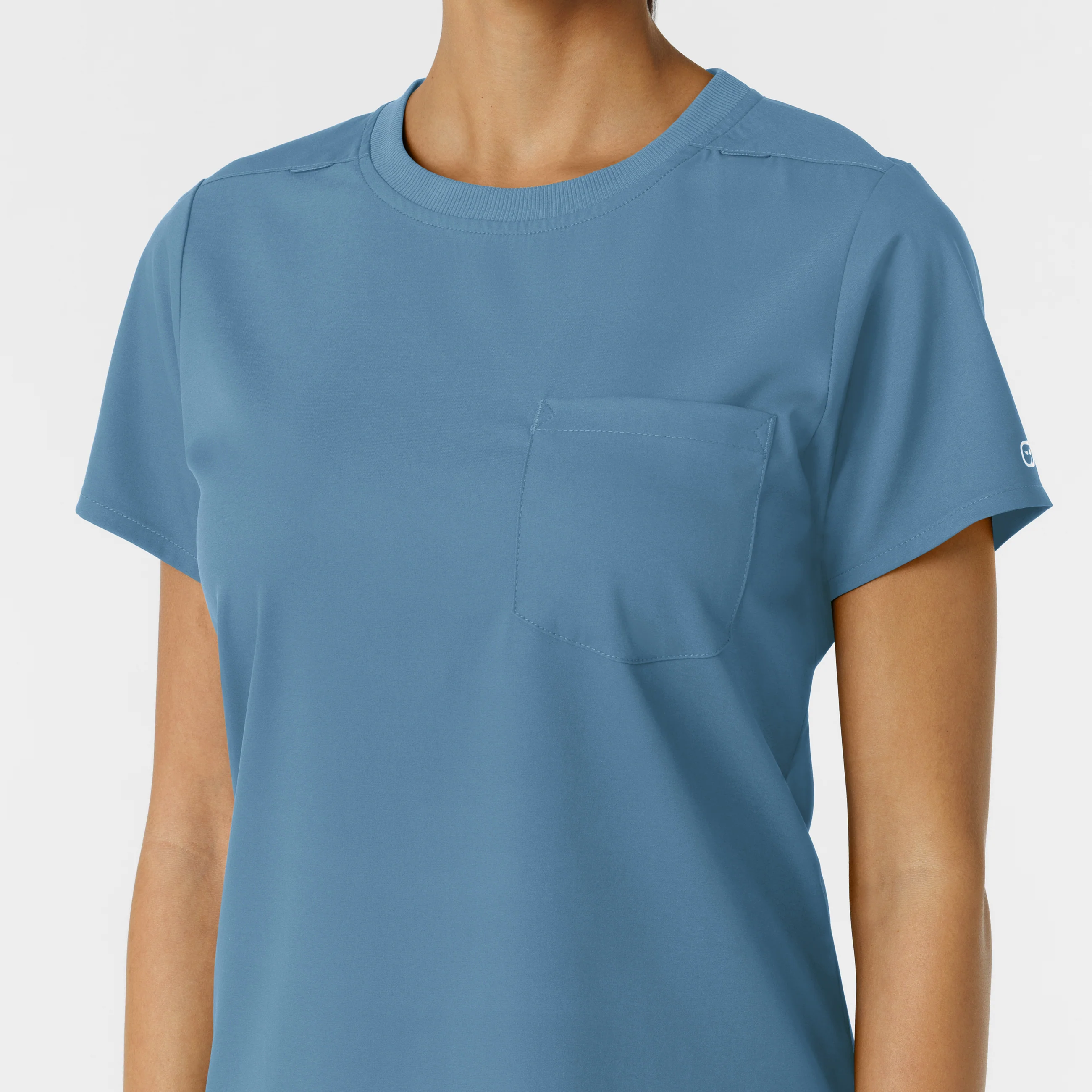 Boundless Women's Classic Scrub Tee - Pacific Blue - Image 7
