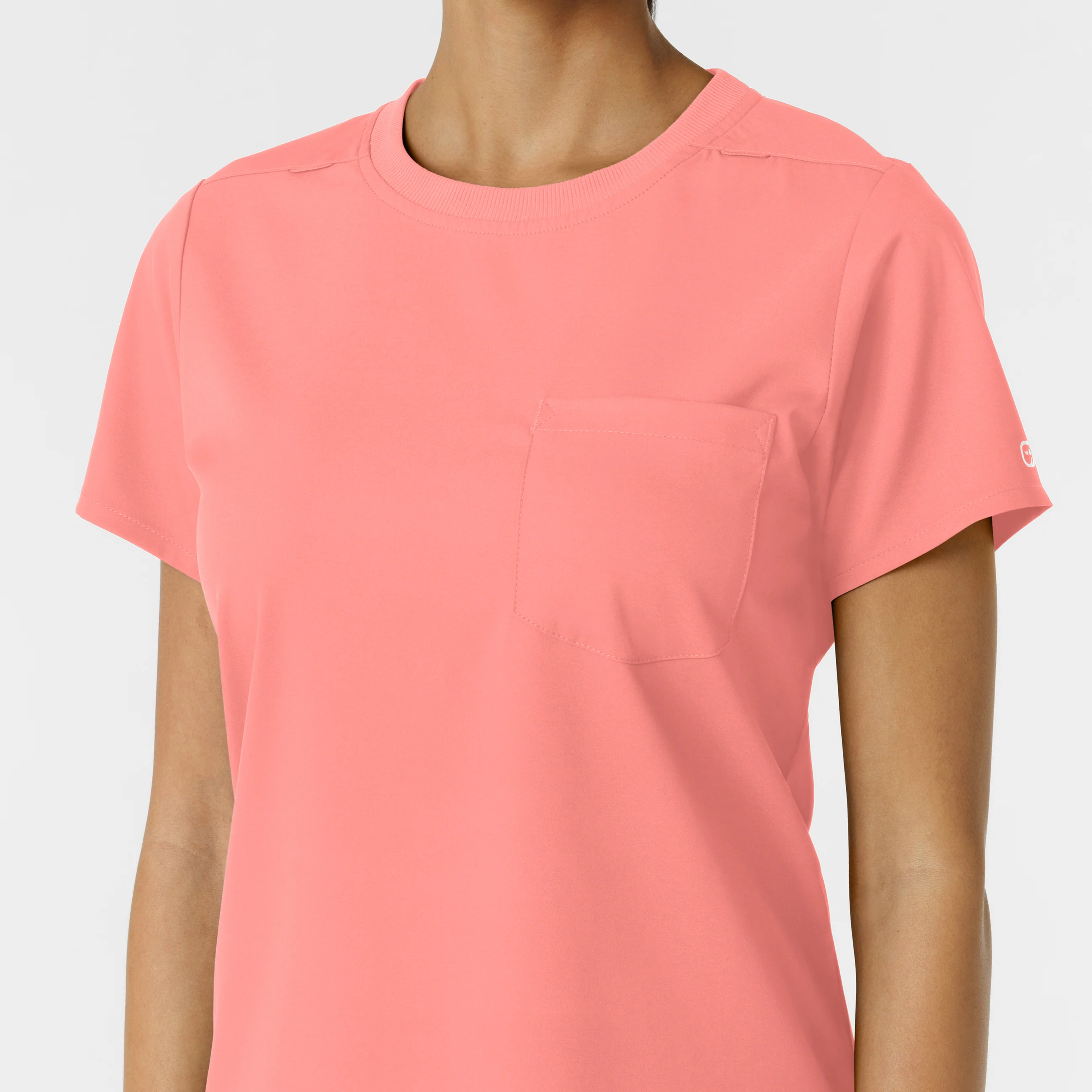 Boundless Women's Classic Scrub Tee - Paradise Pink - Image 6