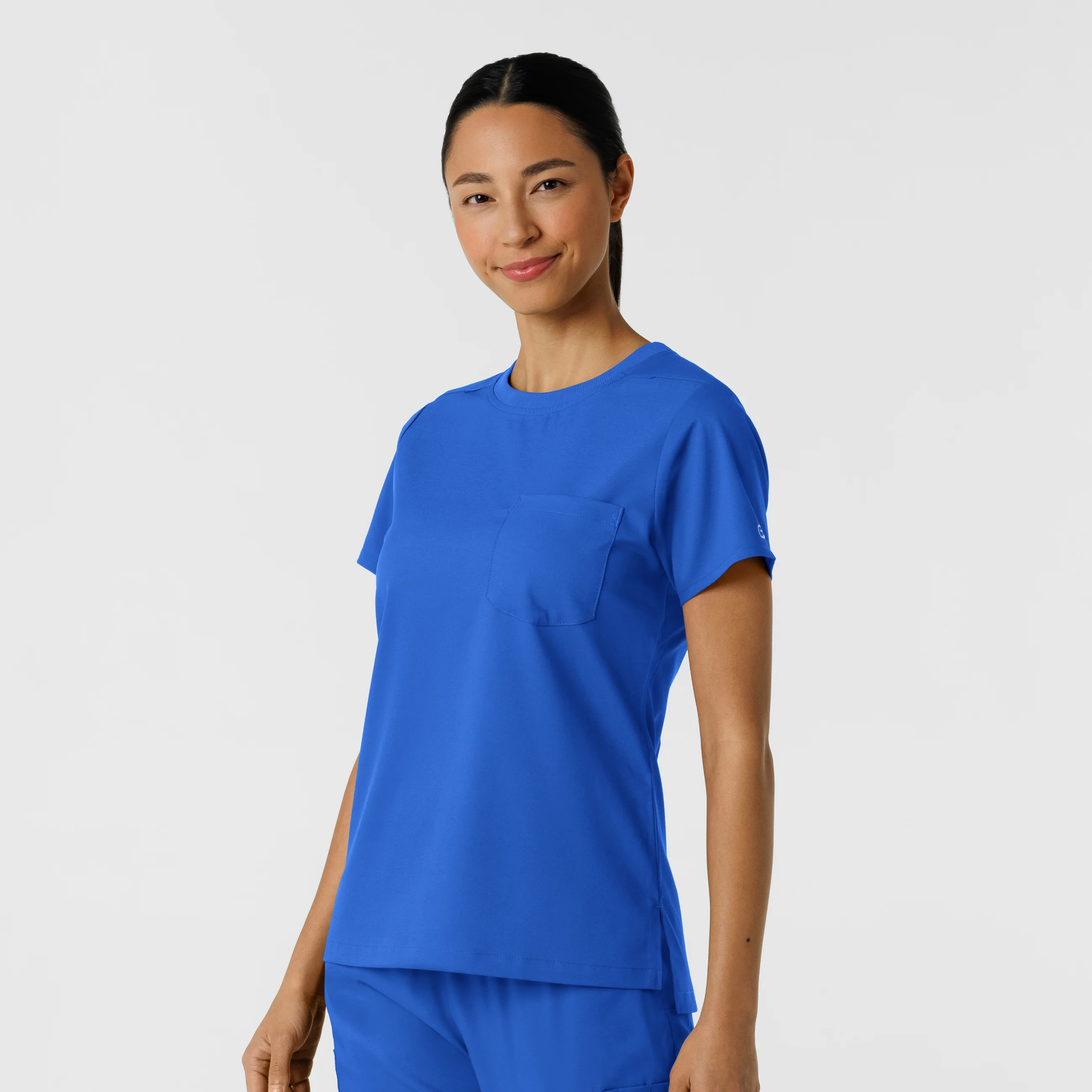 Boundless Women's Classic Scrub Tee - Royal - Image 5