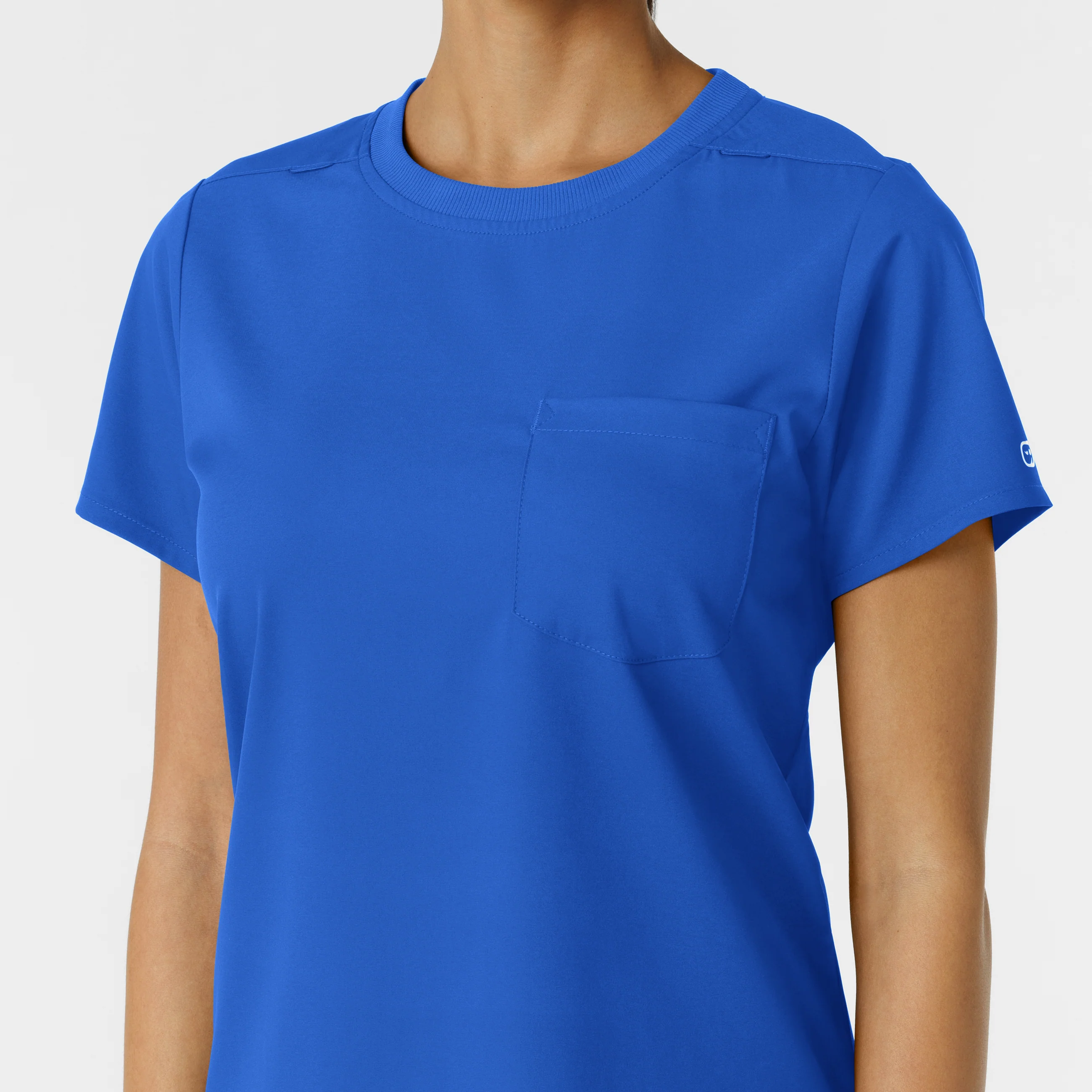 Boundless Women's Classic Scrub Tee - Royal - Image 7