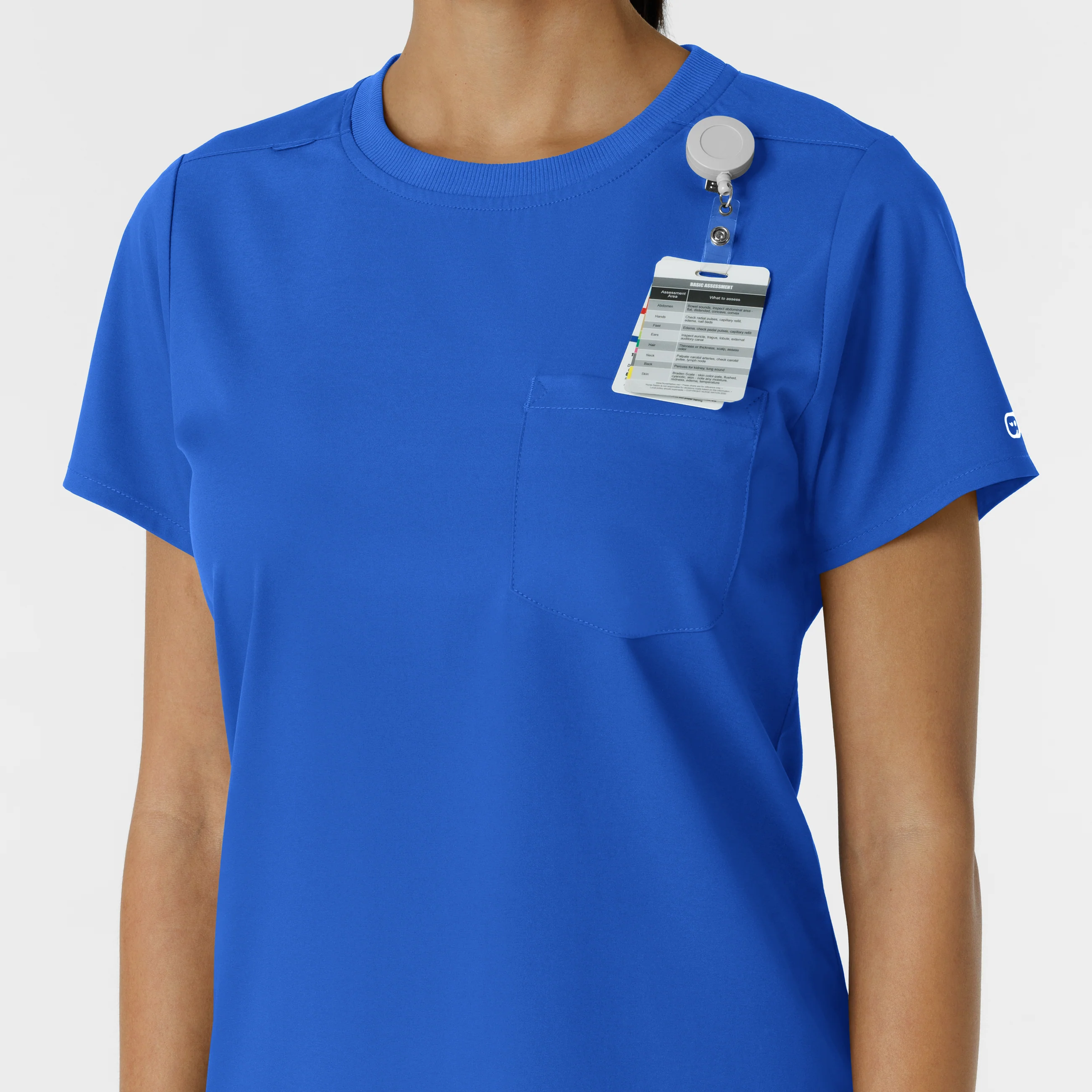 Boundless Women's Classic Scrub Tee - Royal - Image 9