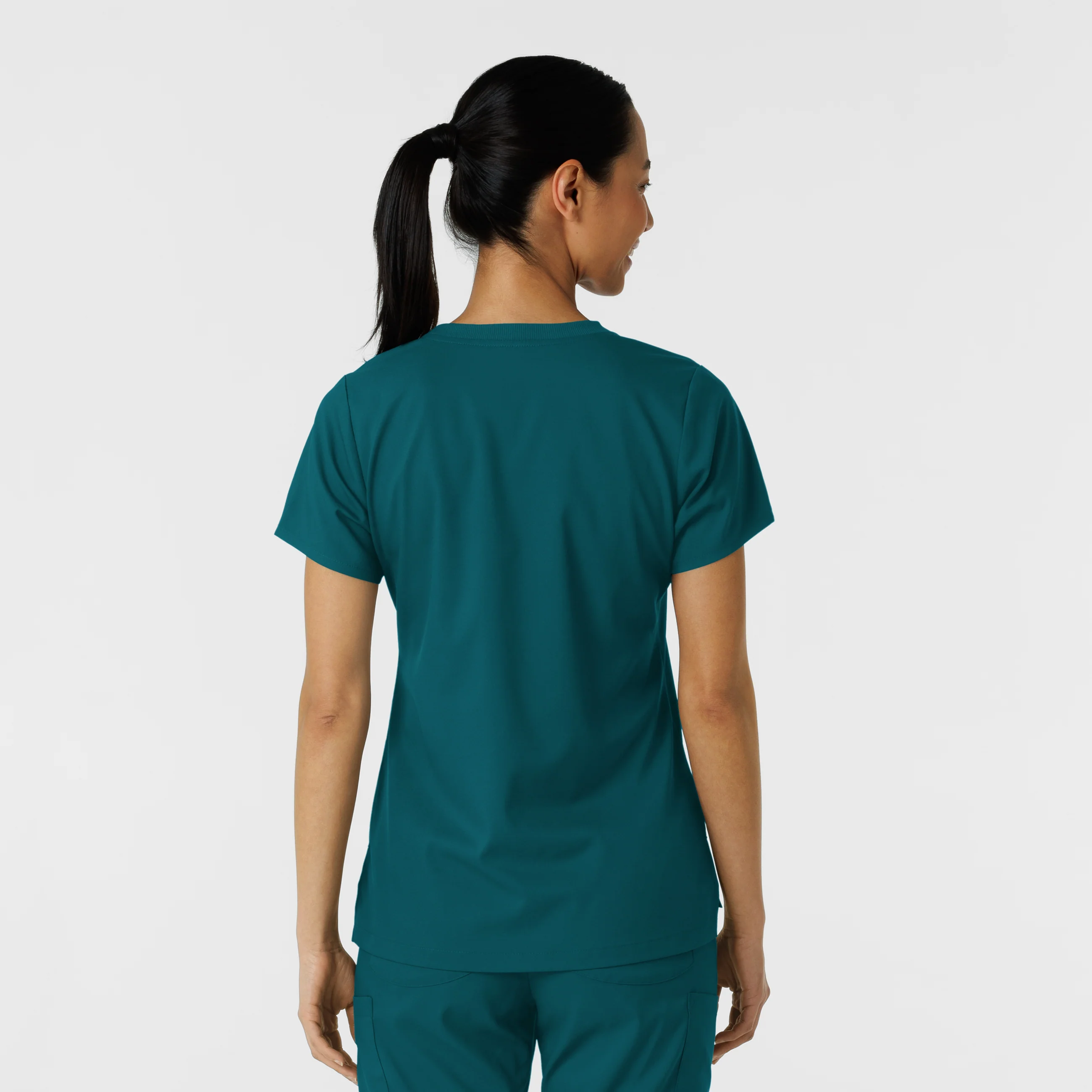 Boundless Women's Classic Scrub Tee - Caribbean - Image 2