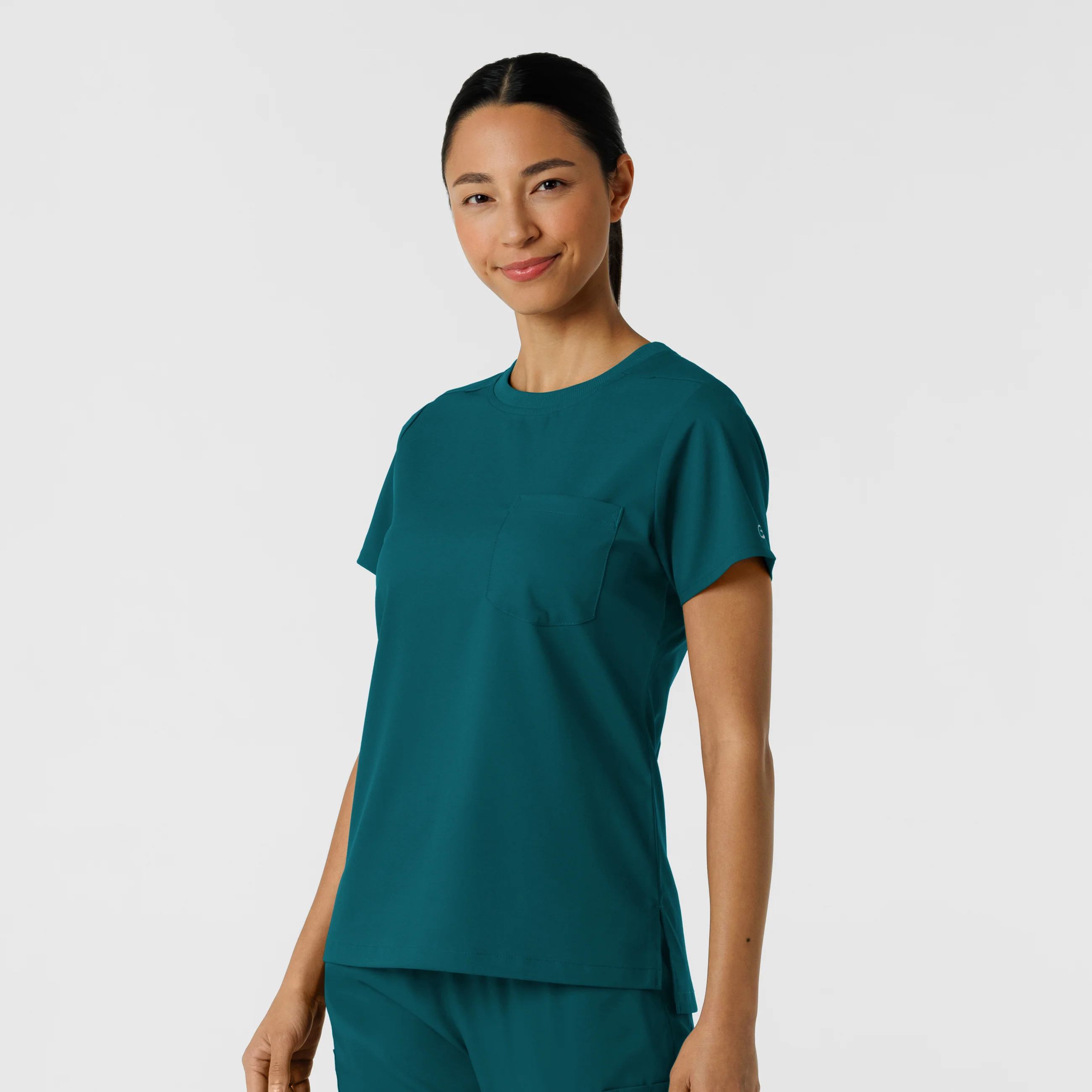Boundless Women's Classic Scrub Tee - Caribbean - Image 4