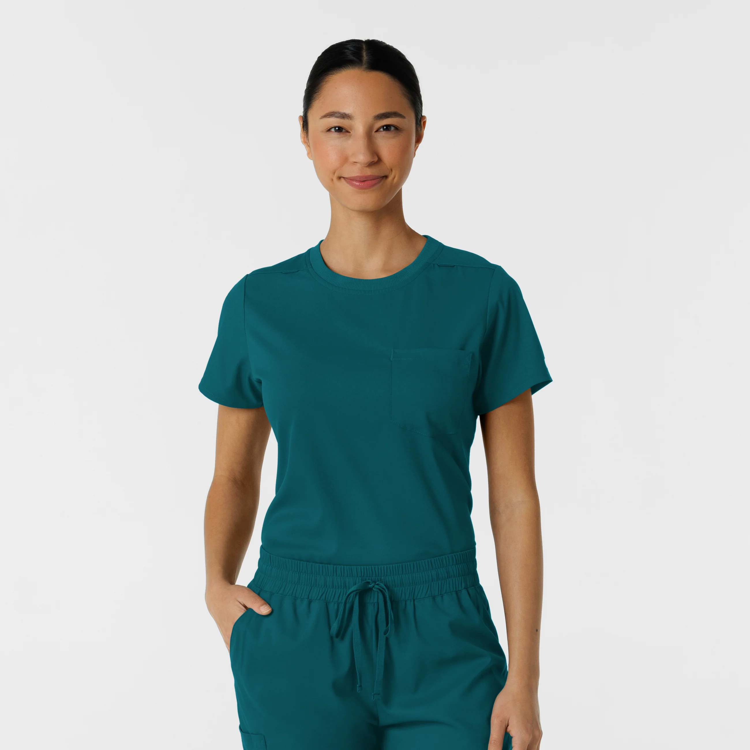 Boundless Women's Classic Scrub Tee - Caribbean - Image 5