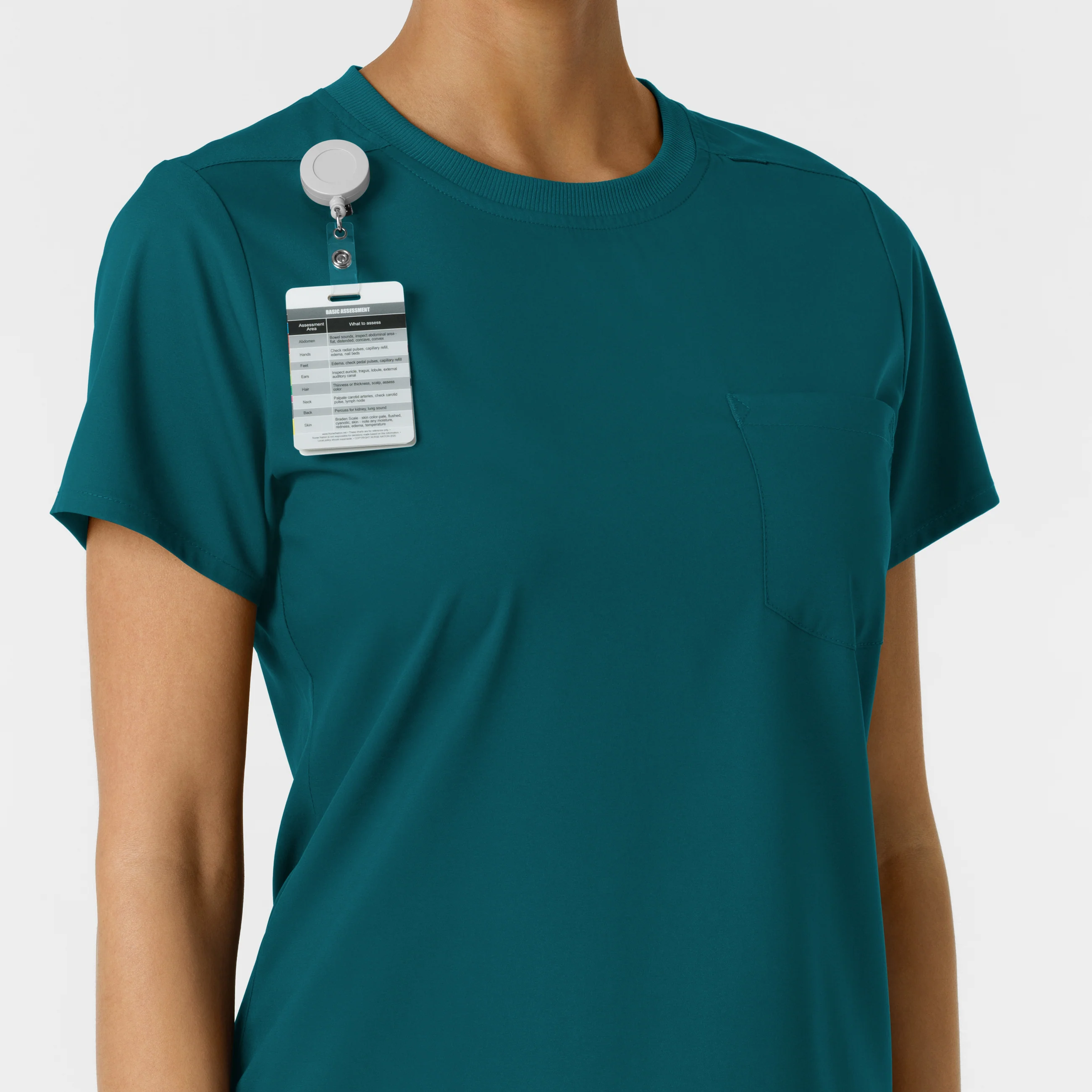 Boundless Women's Classic Scrub Tee - Caribbean - Image 7