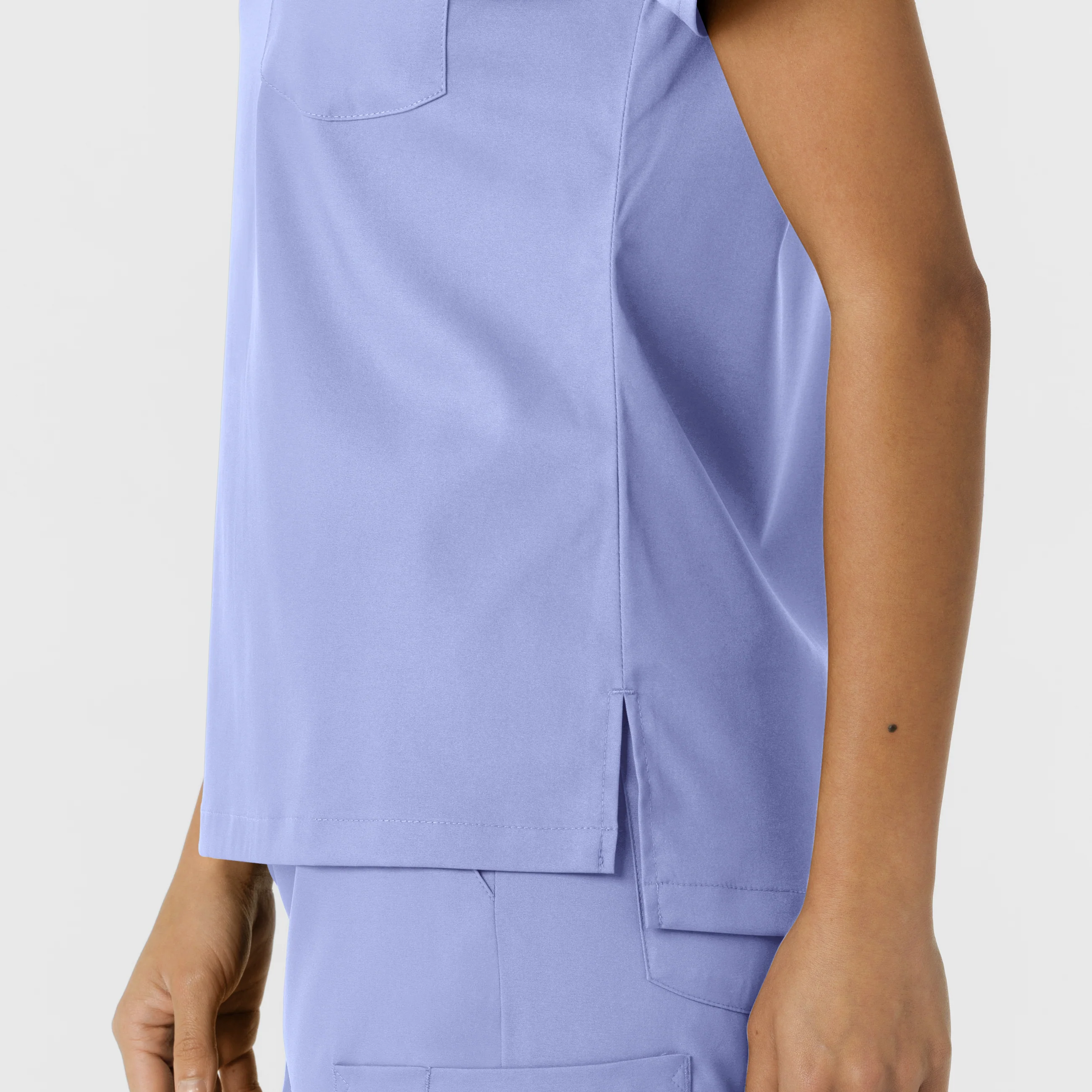 Boundless Women's Classic Scrub Tee - Ceil Blue - Image 9