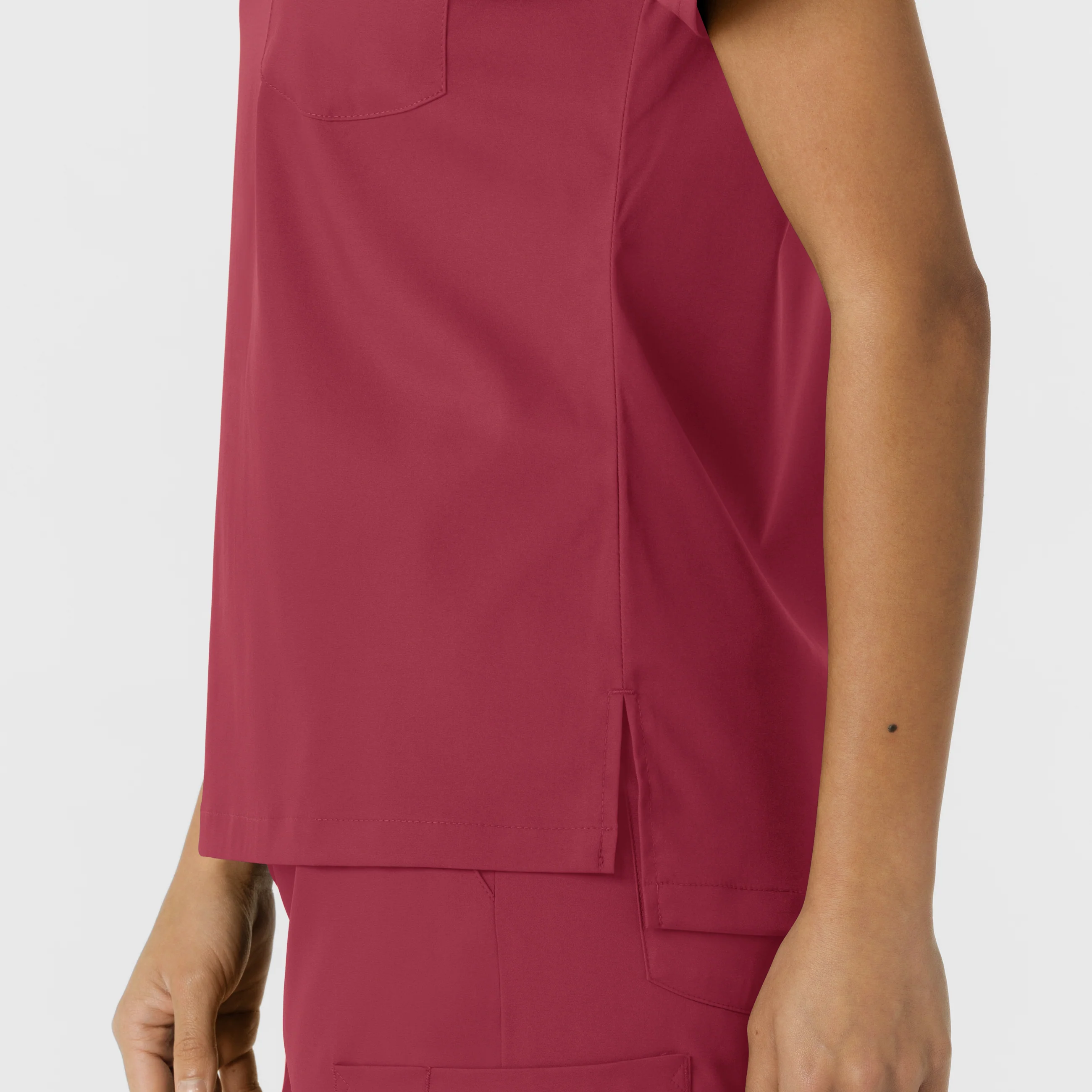 Boundless Women's Classic Scrub Tee - Ruby - Image 9