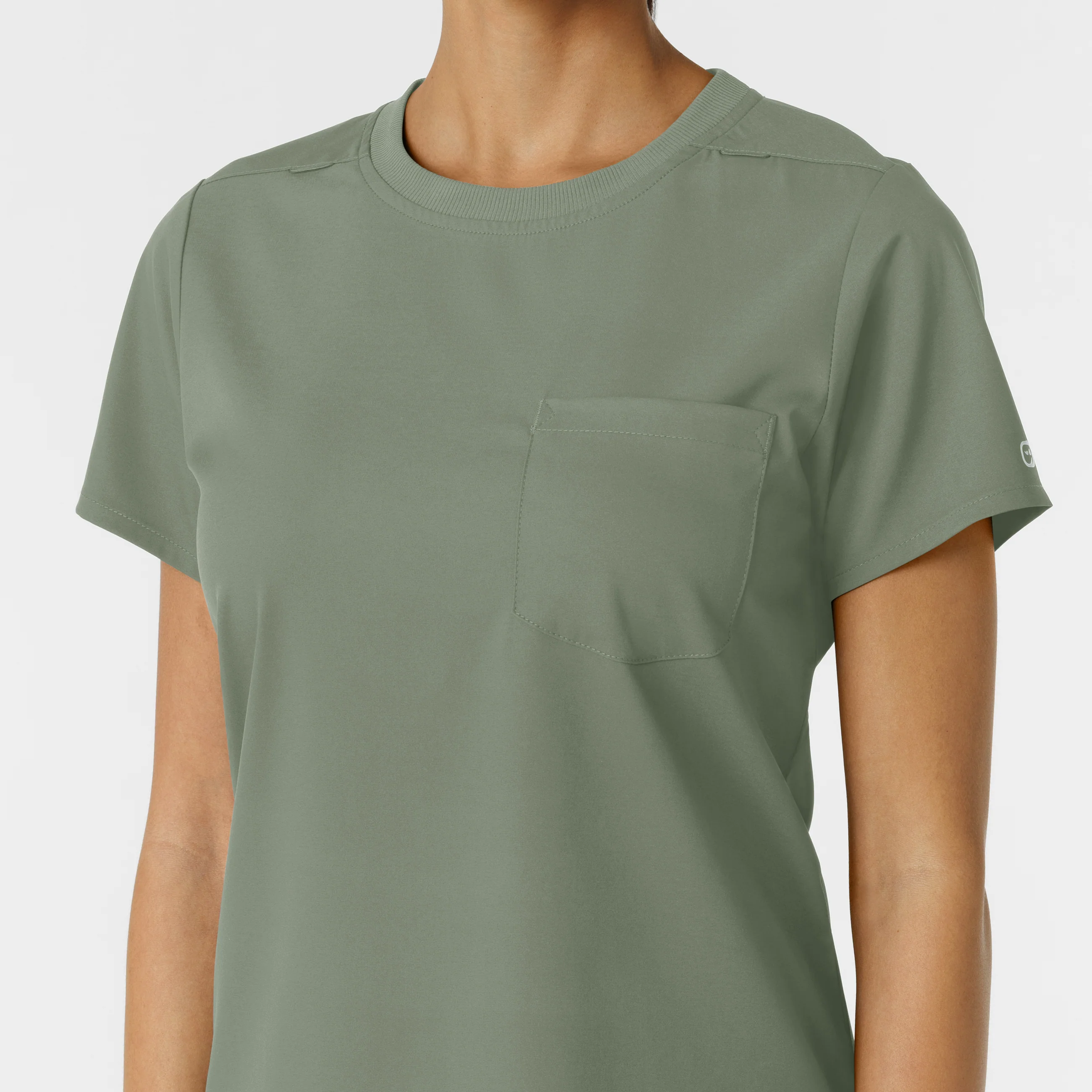Boundless Women's Classic Scrub Tee - Sage - Image 6