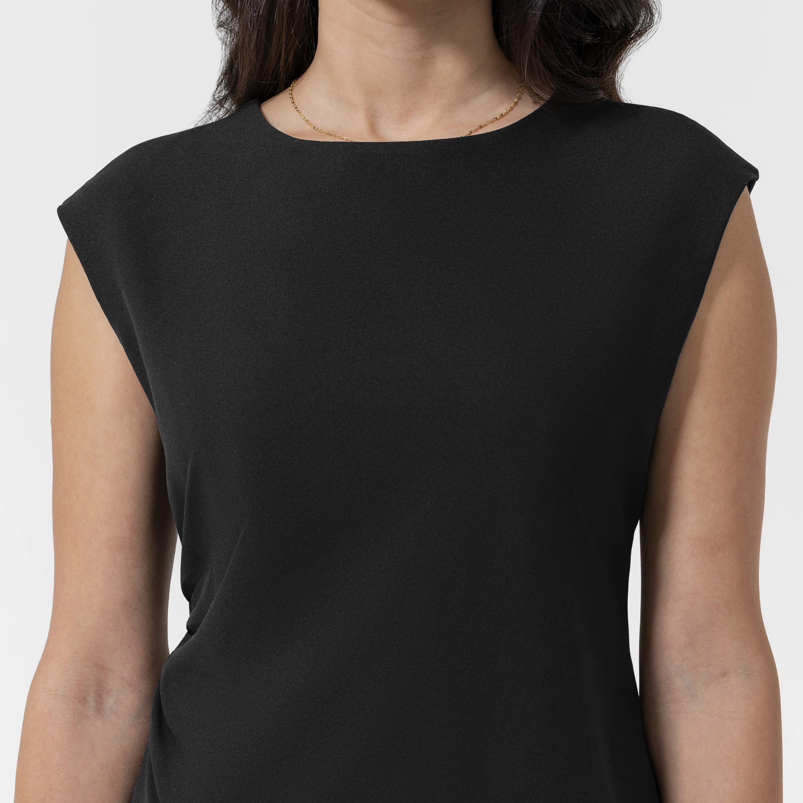 BLK Edit Women’s Ruched Blouse - Black - Image 8