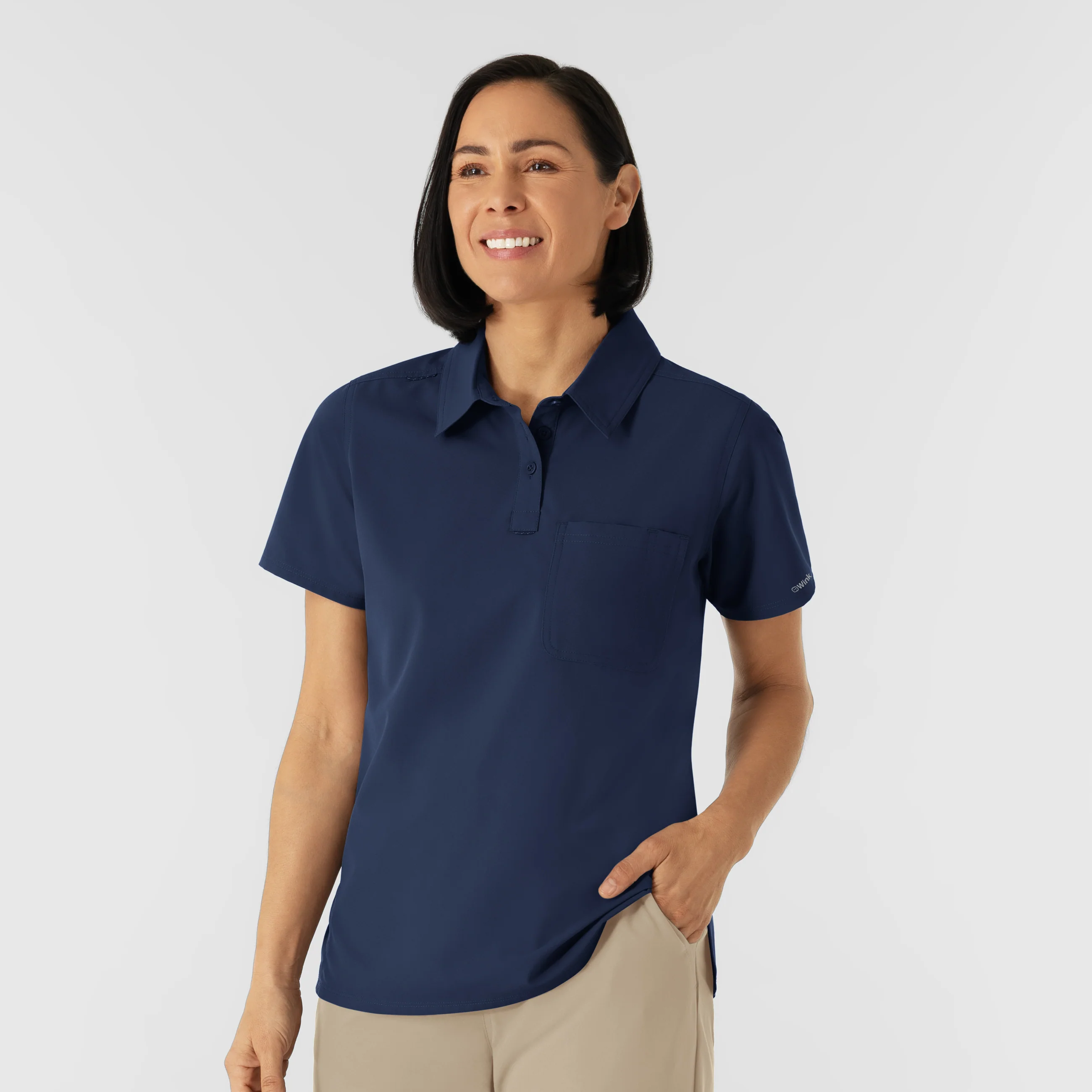 NURTUR Women's Polo - Navy - Image 6