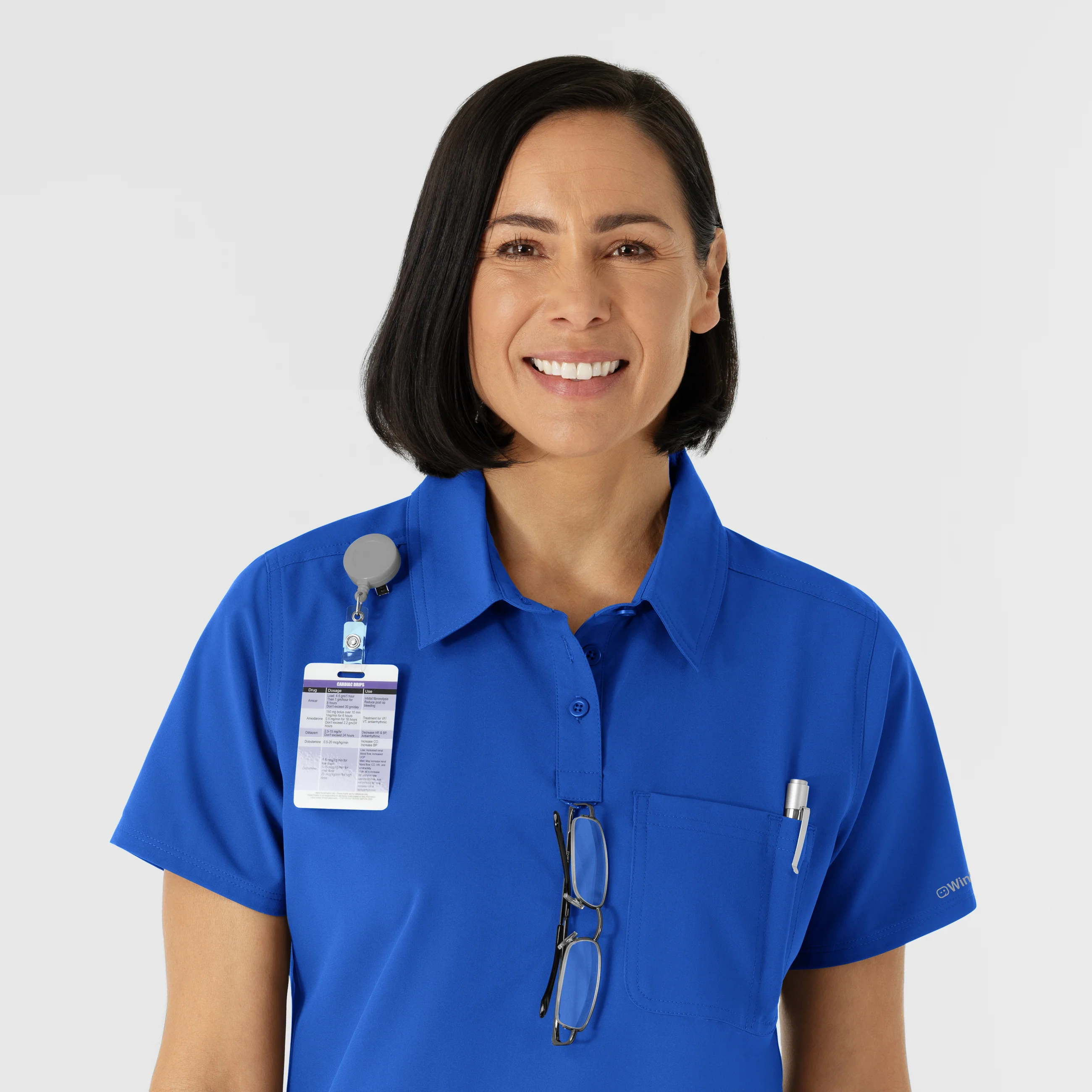 NURTUR Women's Polo - Royal - Image 6