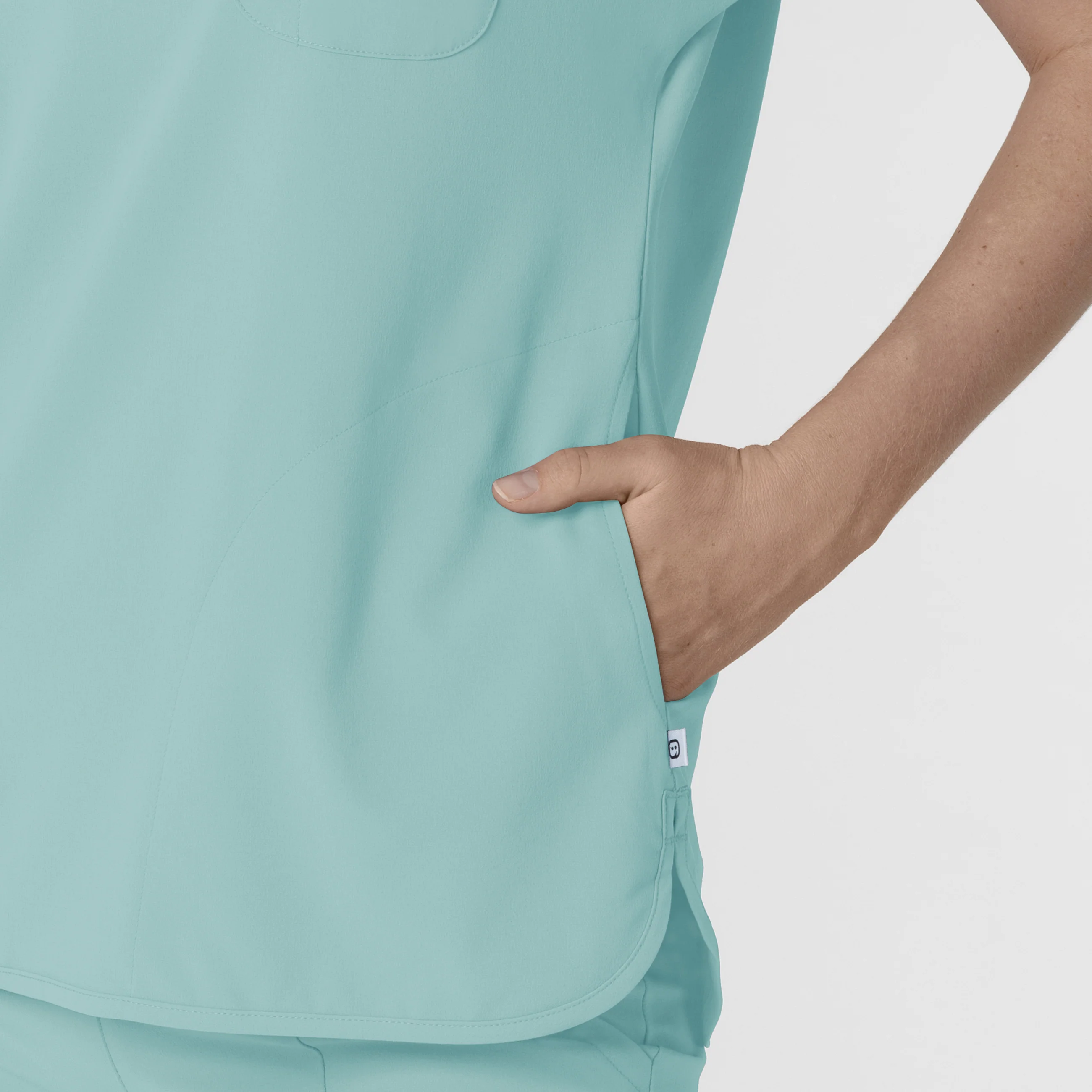 RENEW Women's Dolman Scrub Top - Coastal Blue - Image 9