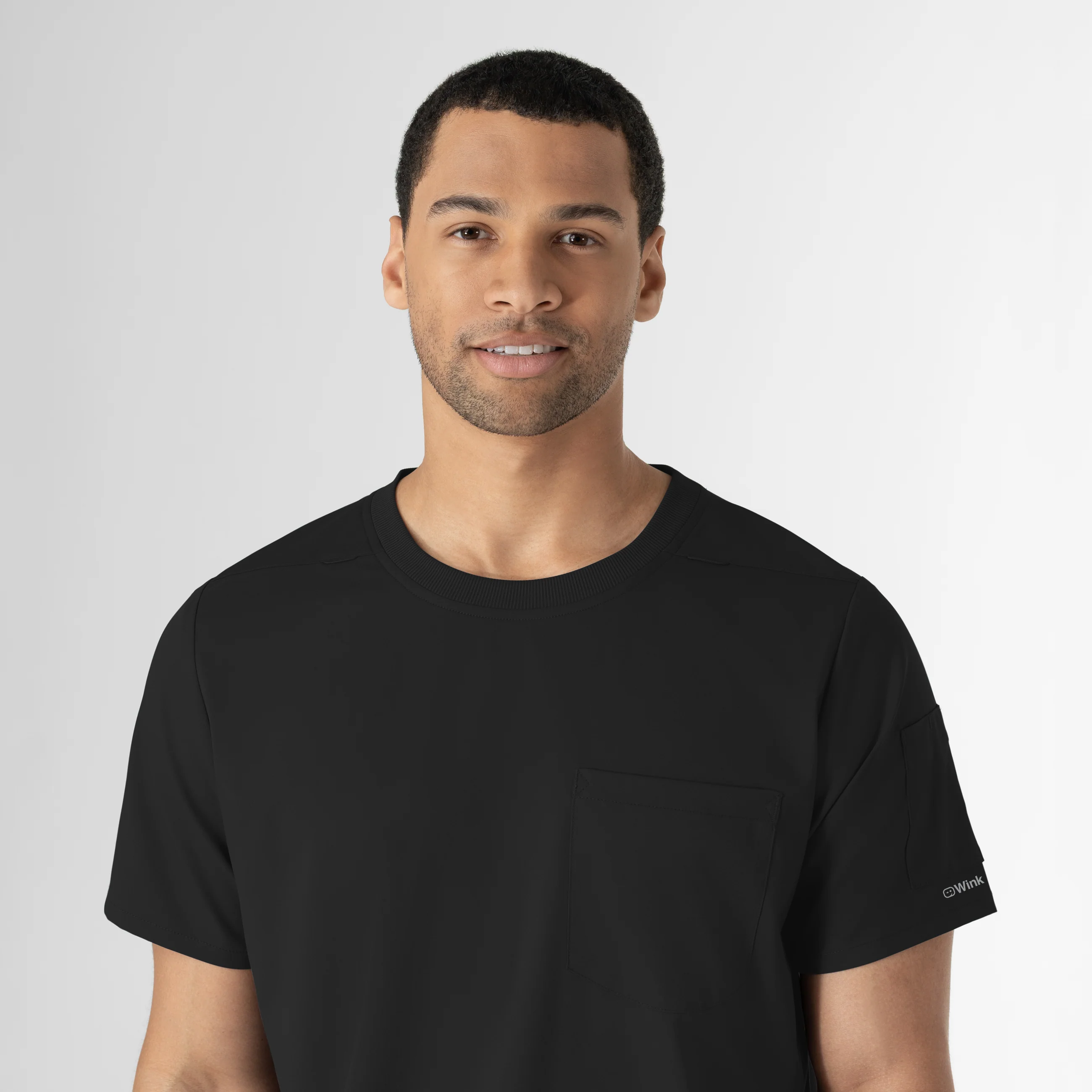 Boundless Men’s Classic Tee Scrub Top - Black - Image 8
