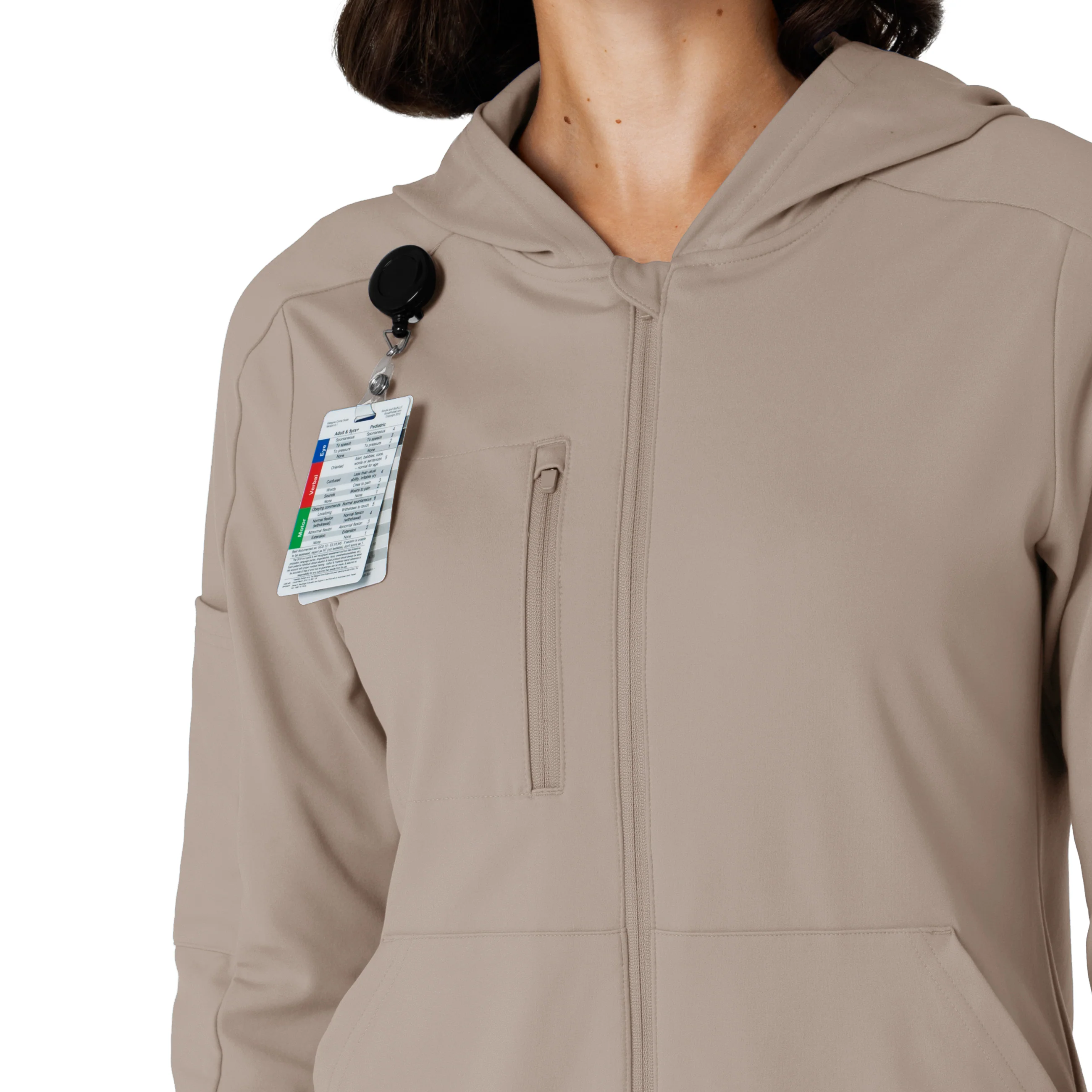 RENEW Knit Women’s Zip Hoodie - Haze - Image 6