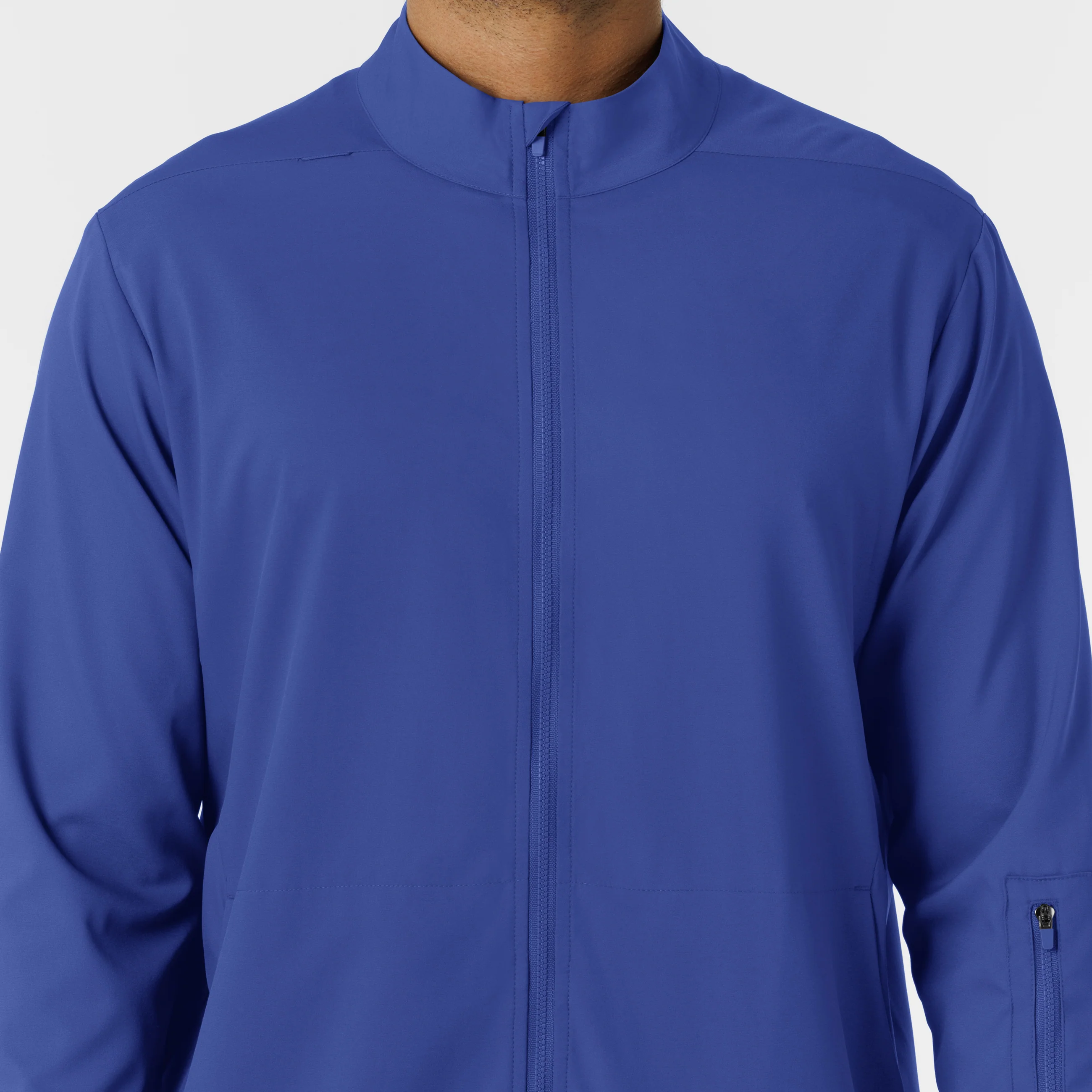 Boundless Men's Warm Up Scrub Jacket - Galaxy Blue - Image 5
