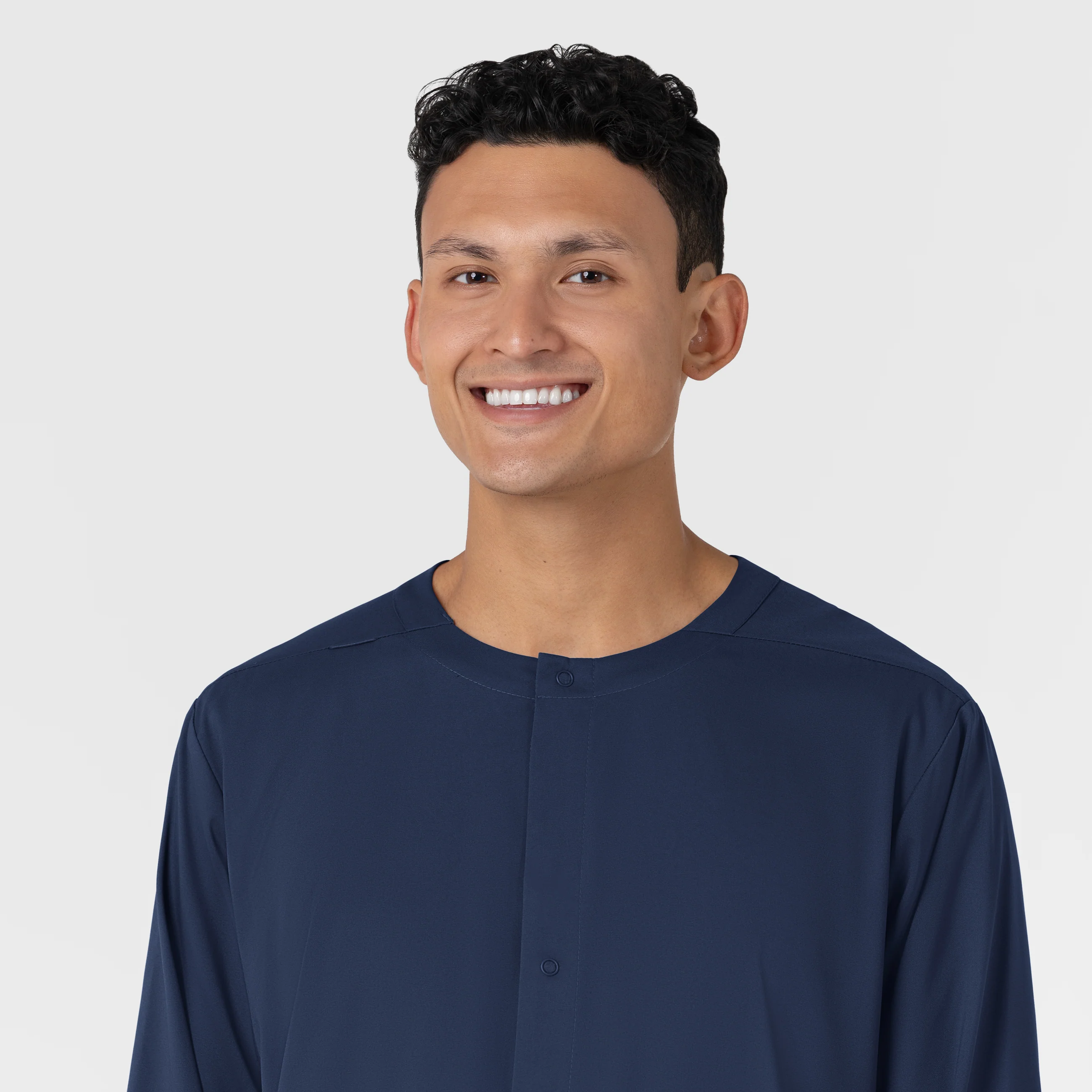 Boundless Men’s Warm-Up Scrub Jacket - Navy - Image 5