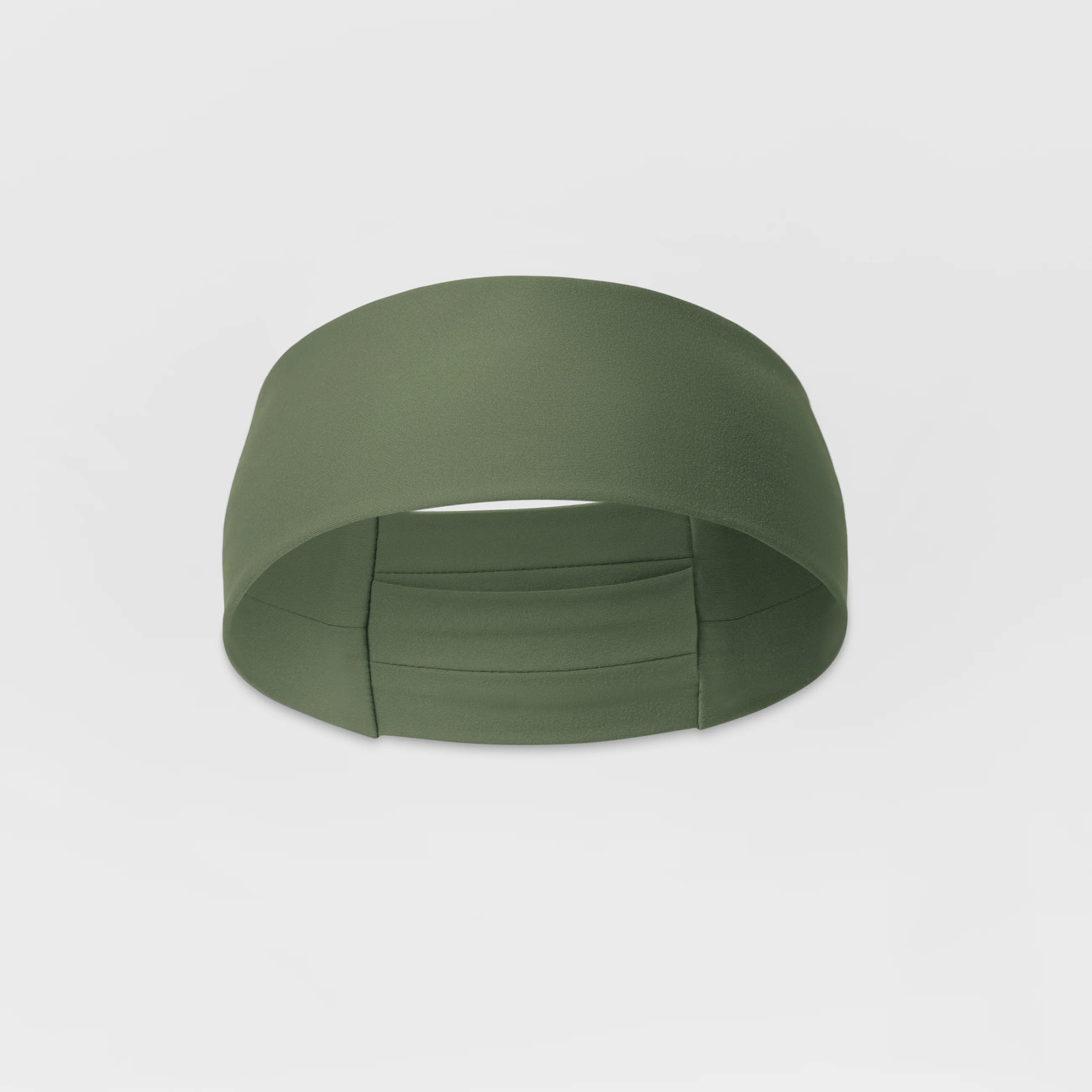 Ponytail Headband - Olive - Image 6