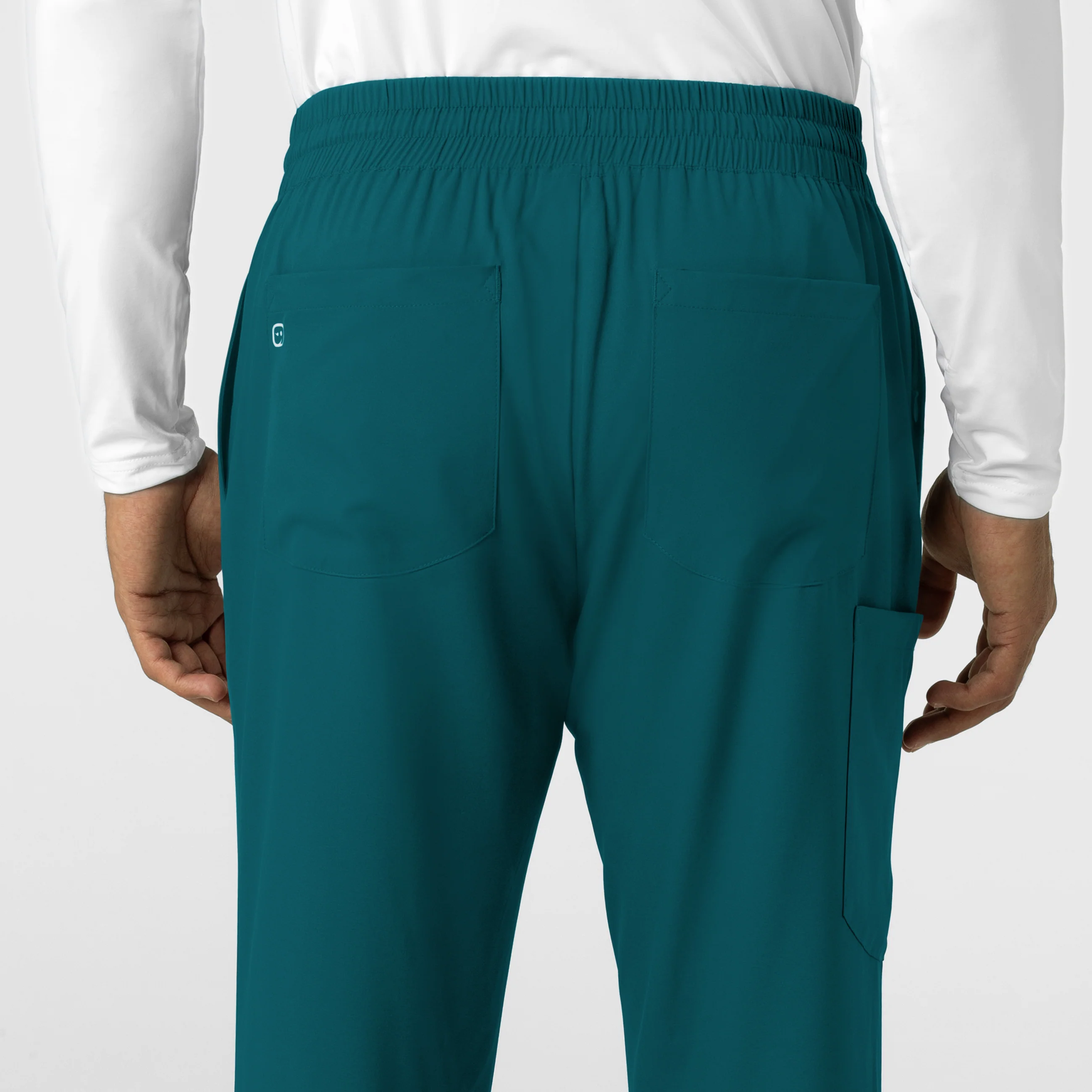 Boundless Men's Straight Leg Scrub Pant - Caribbean - Image 7