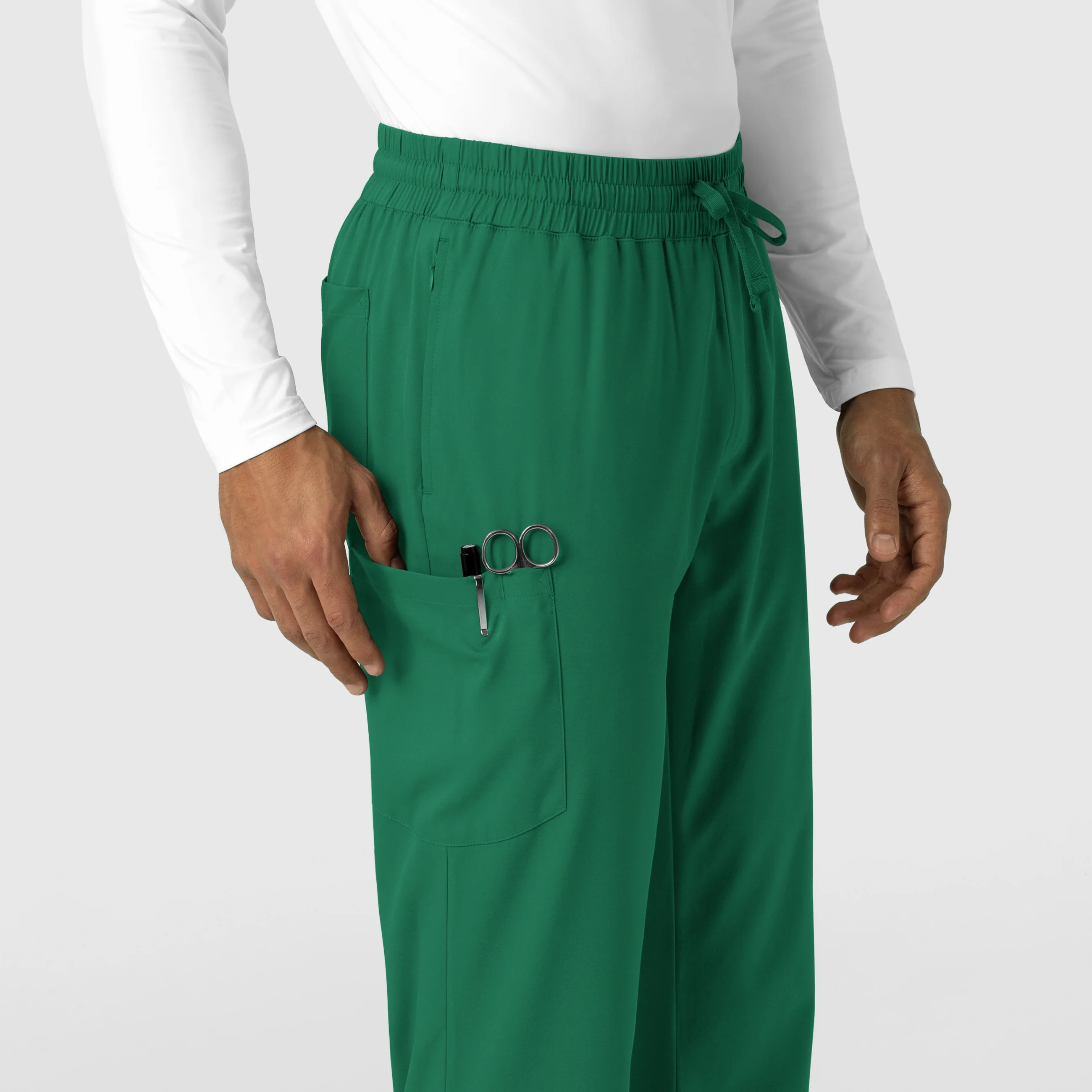 Boundless Men's Straight Leg Scrub Pant - Hunter - Image 8
