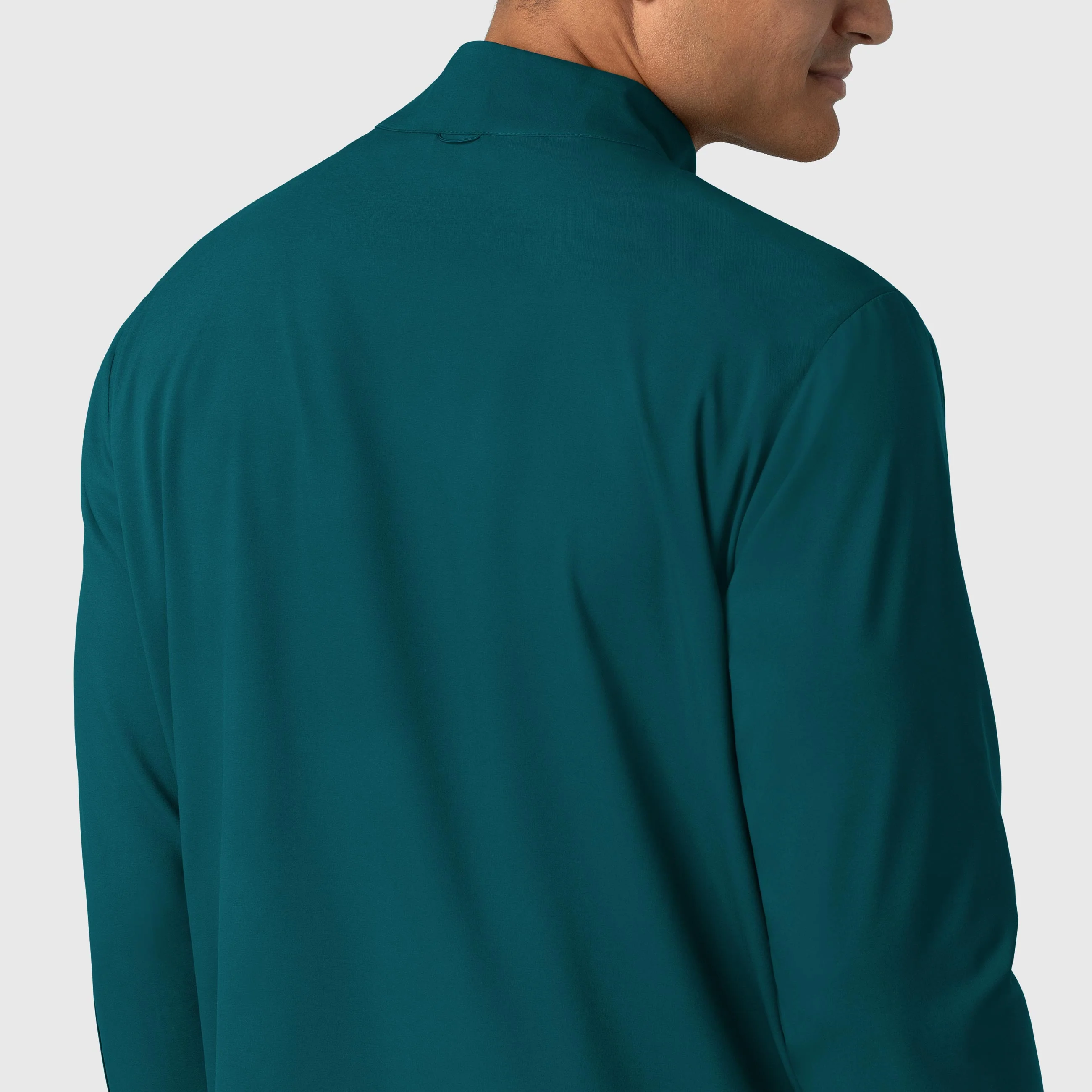 Boundless Men's Warm Up Scrub Jacket - Caribbean - Image 8