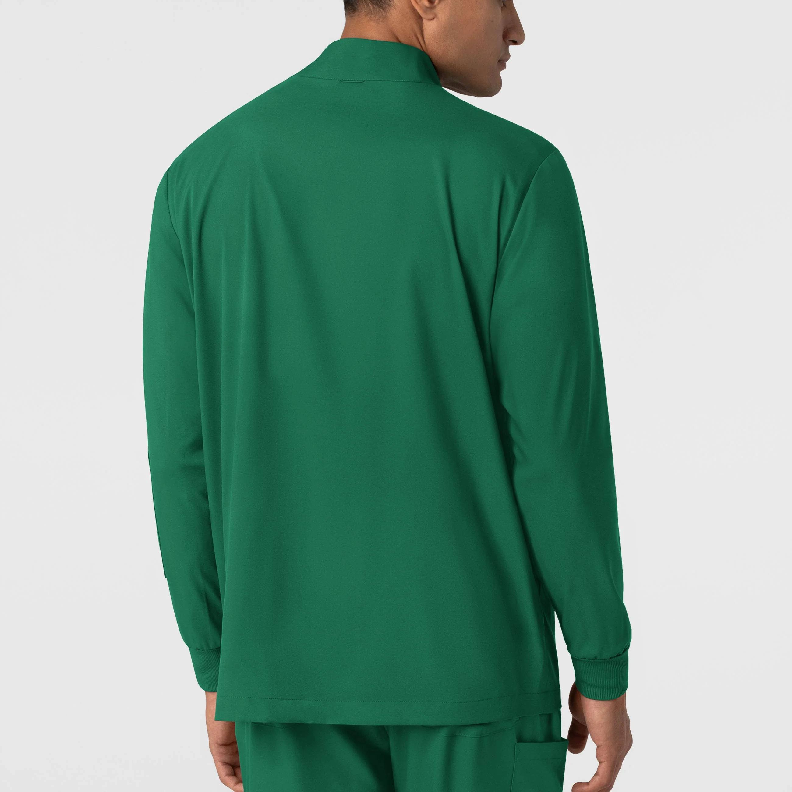 Boundless Men's Warm Up Scrub Jacket - Hunter - Image 2