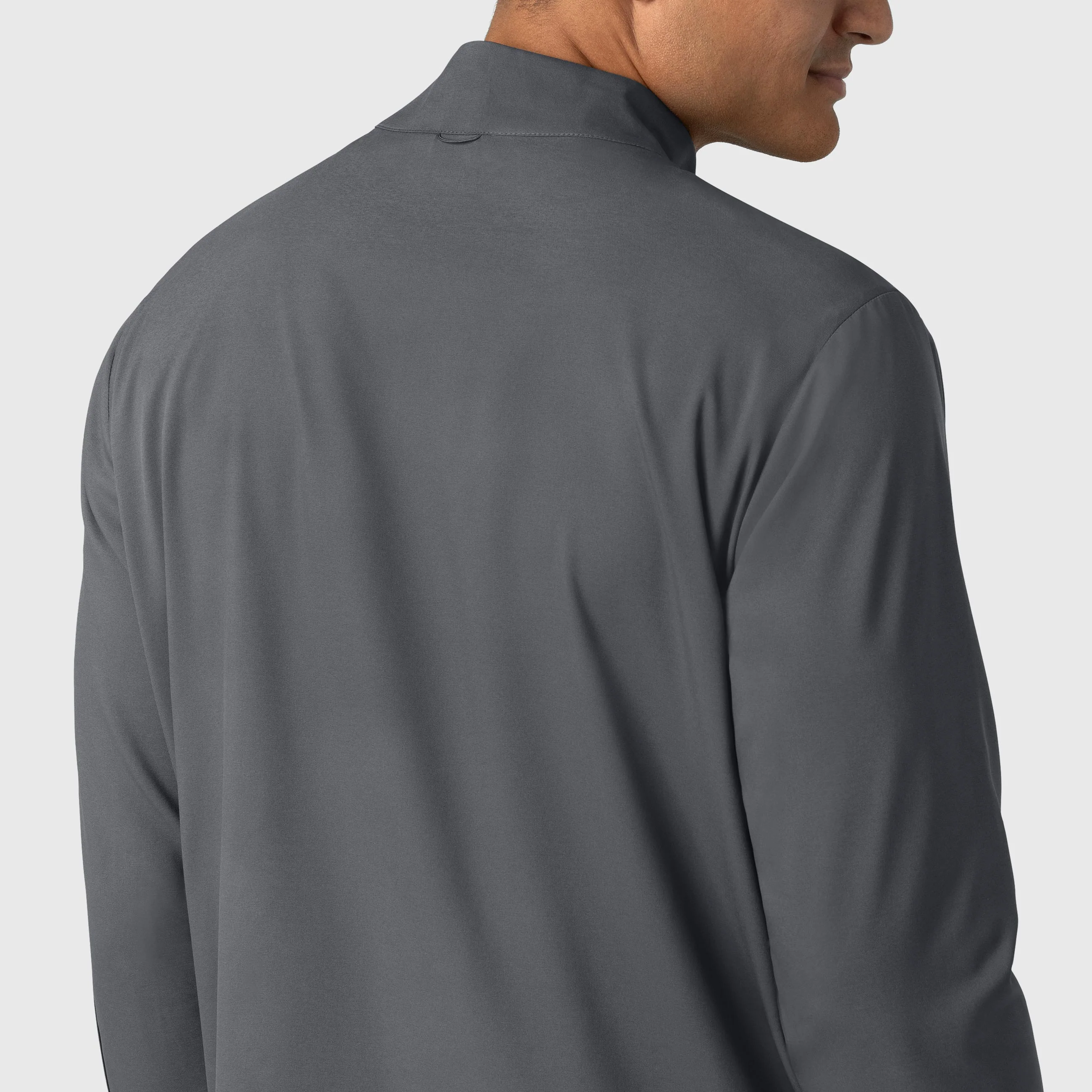 Boundless Men's Warm Up Scrub Jacket - Pewter - Image 8