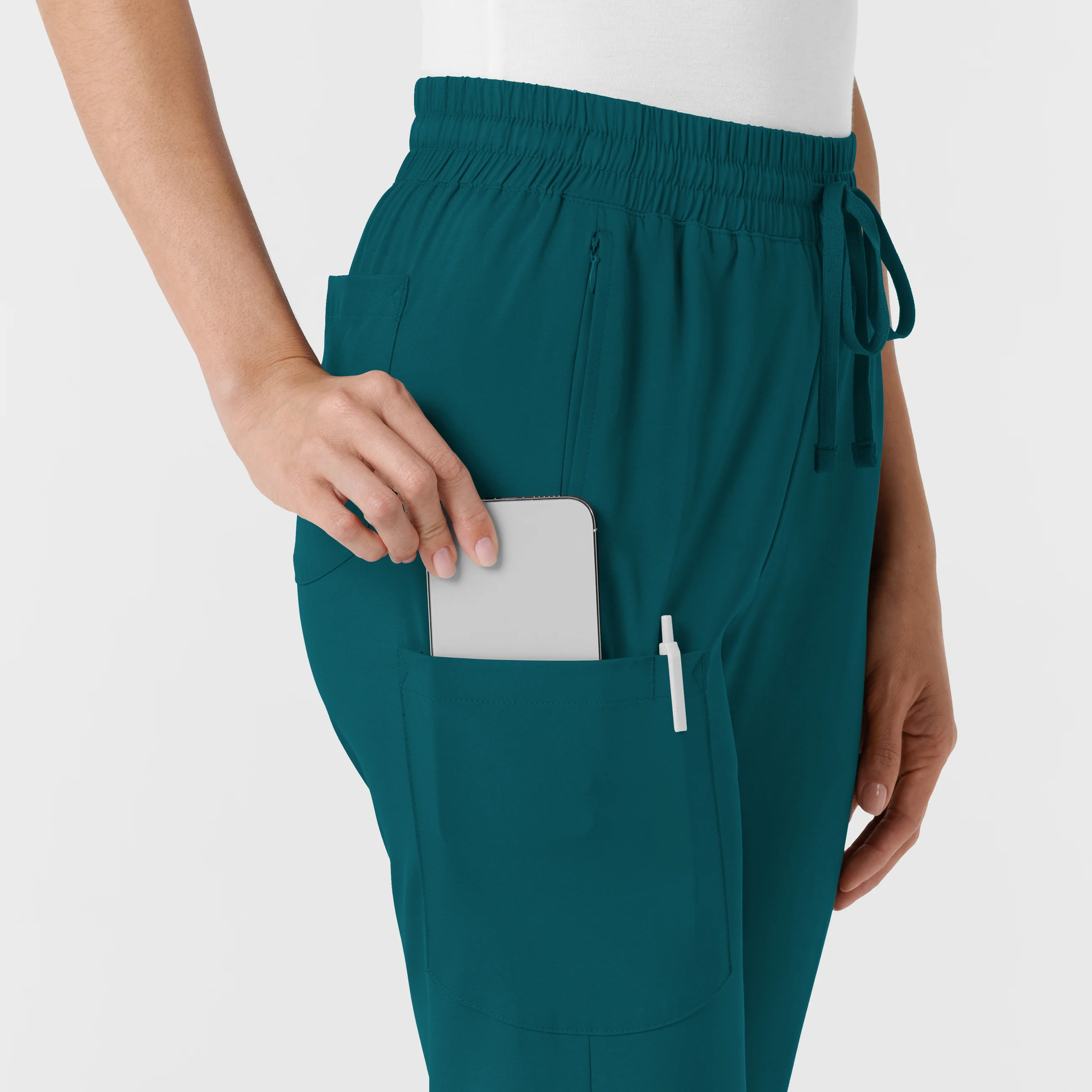 Boundless Women's Bootcut Scrub Pant - Caribbean - Image 7