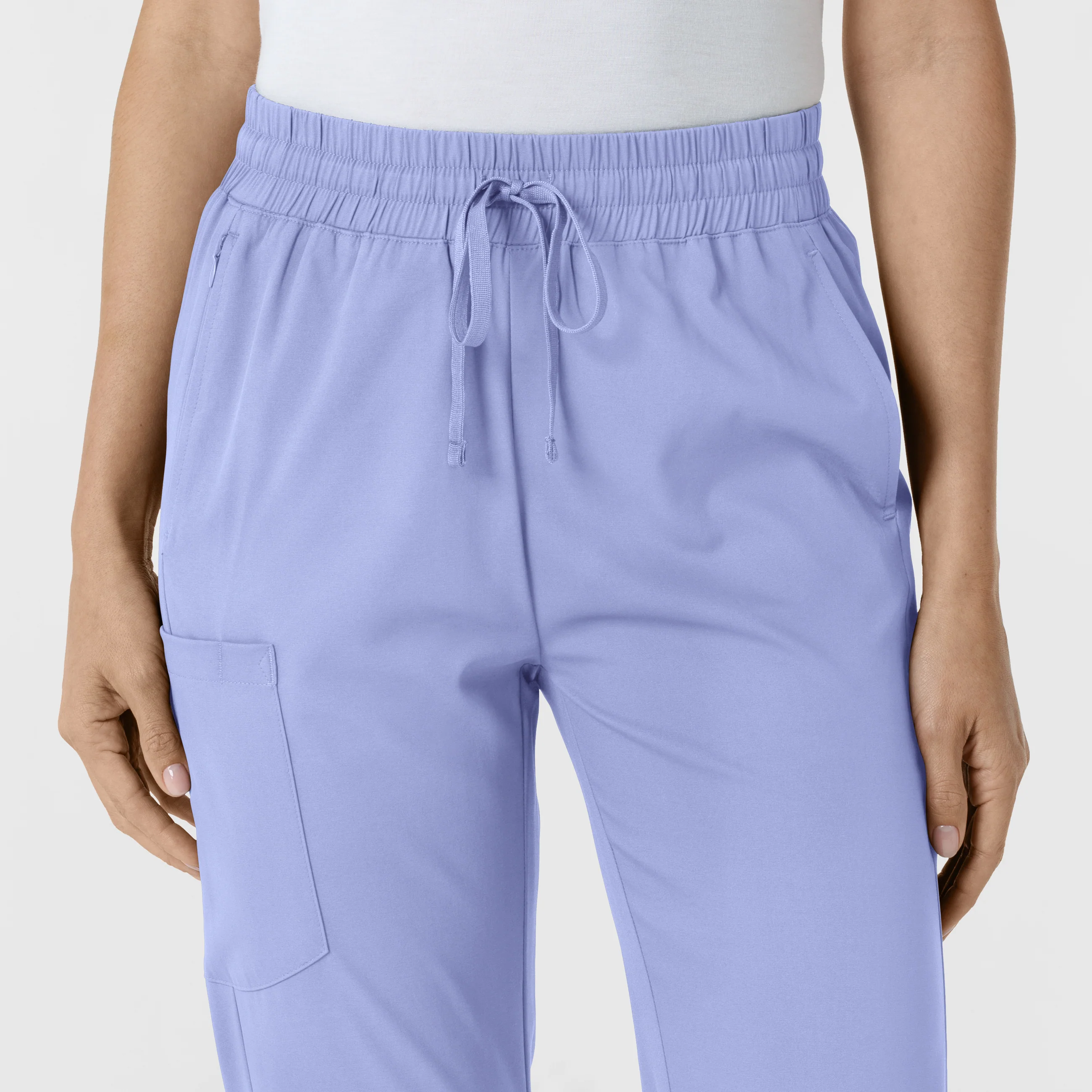 Boundless Women's Bootcut Scrub Pant - Ceil Blue - Image 5