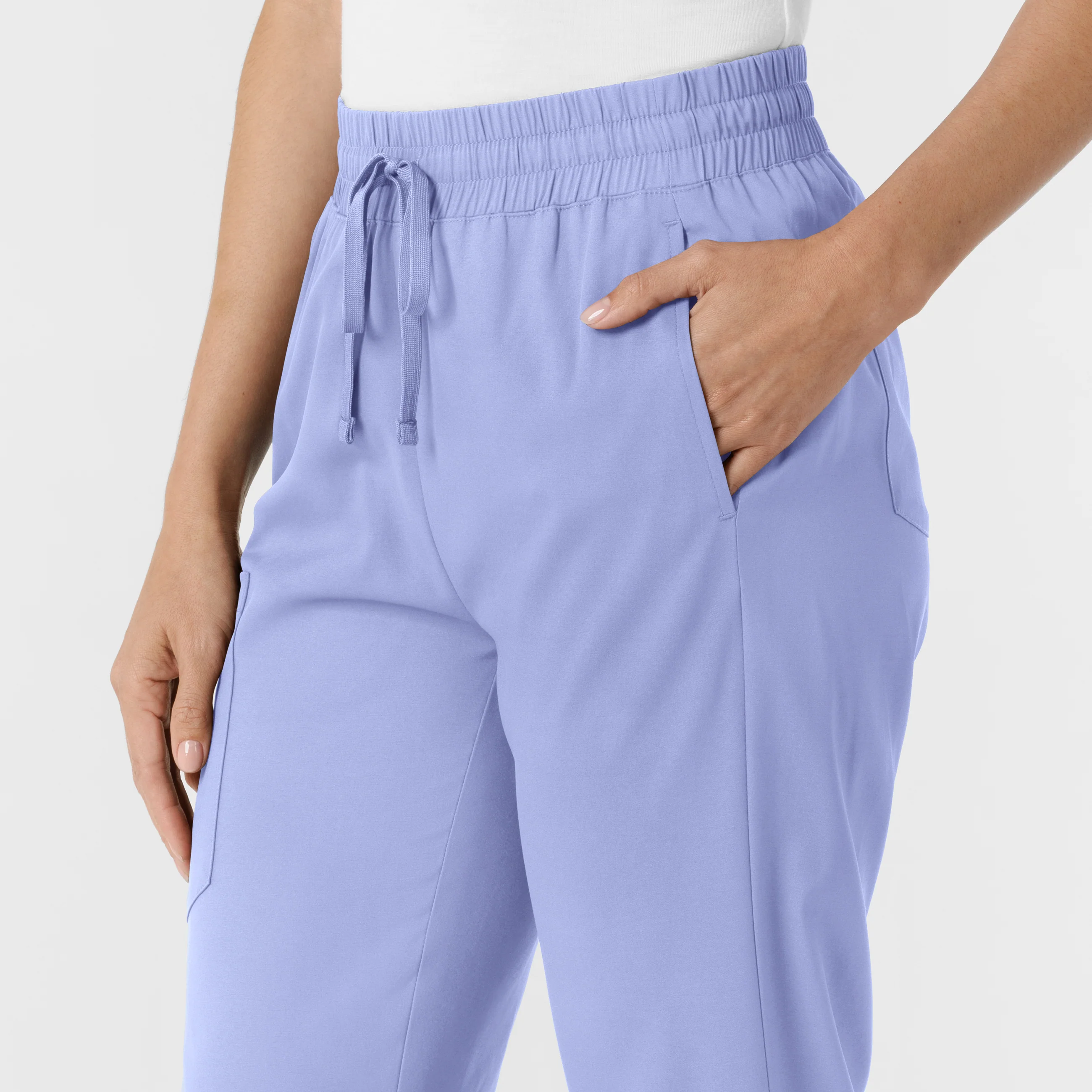 Boundless Women's Bootcut Scrub Pant - Ceil Blue - Image 8