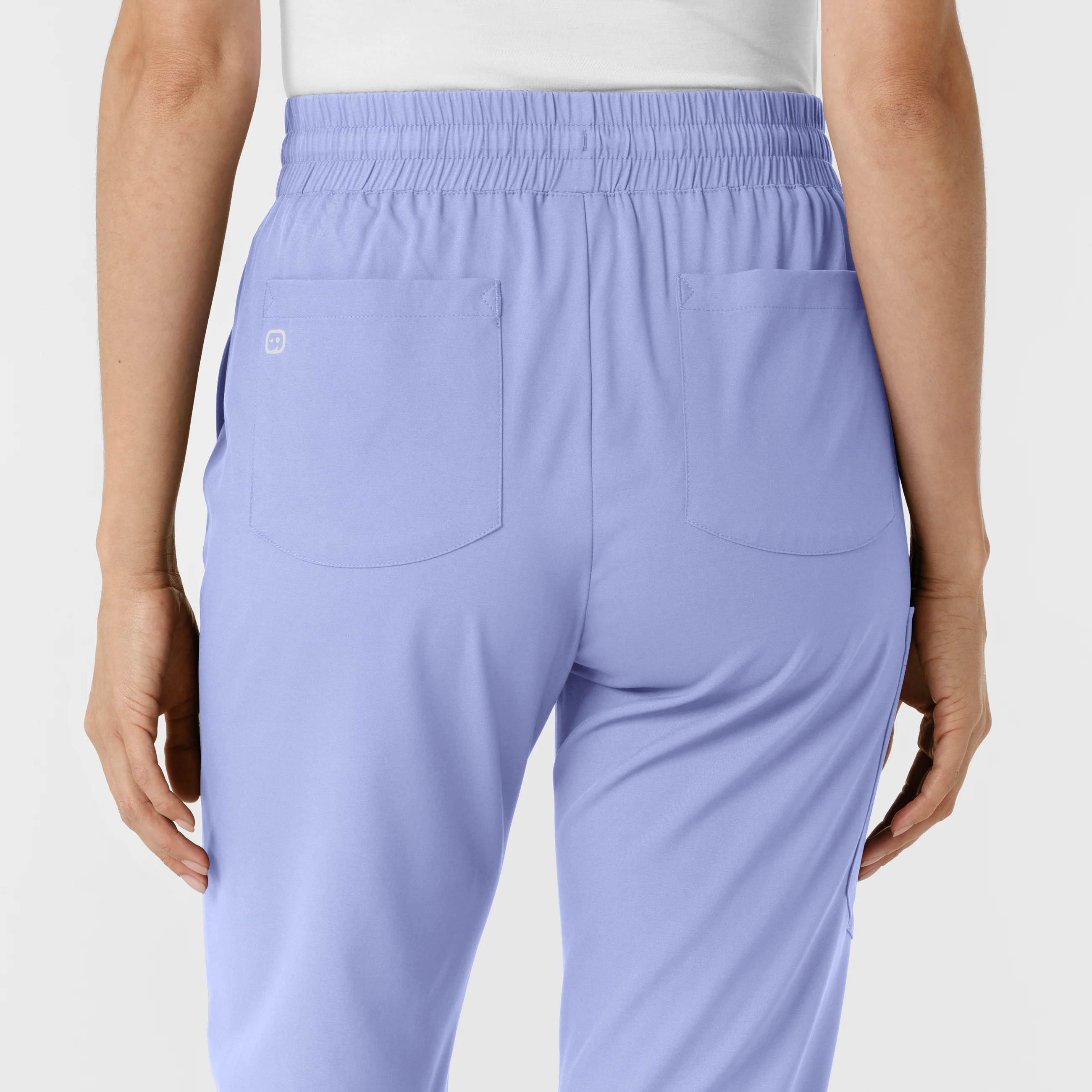Boundless Women's Bootcut Scrub Pant - Ceil Blue - Image 9