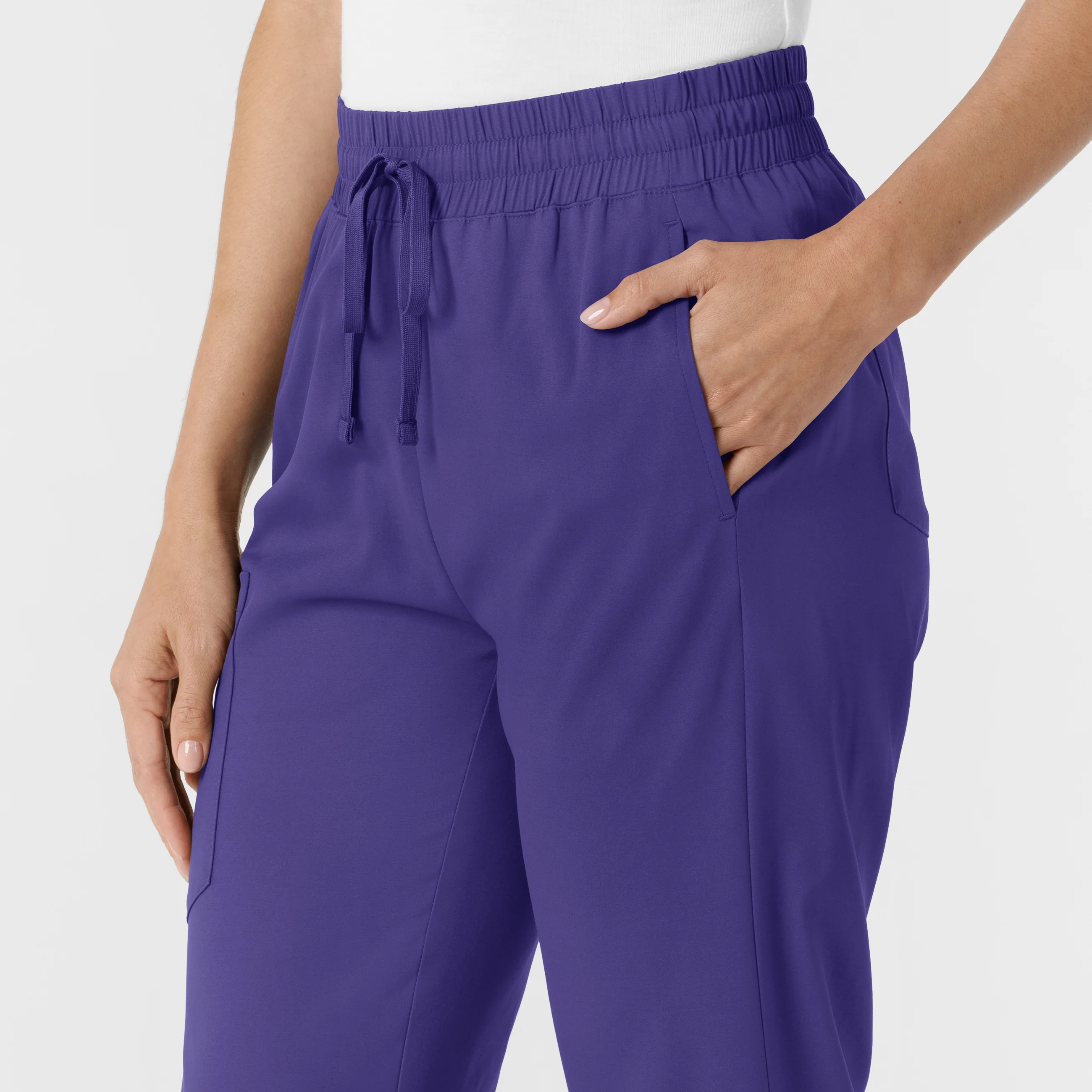 Boundless Women's Bootcut Scrub Pant - Grape - Image 8