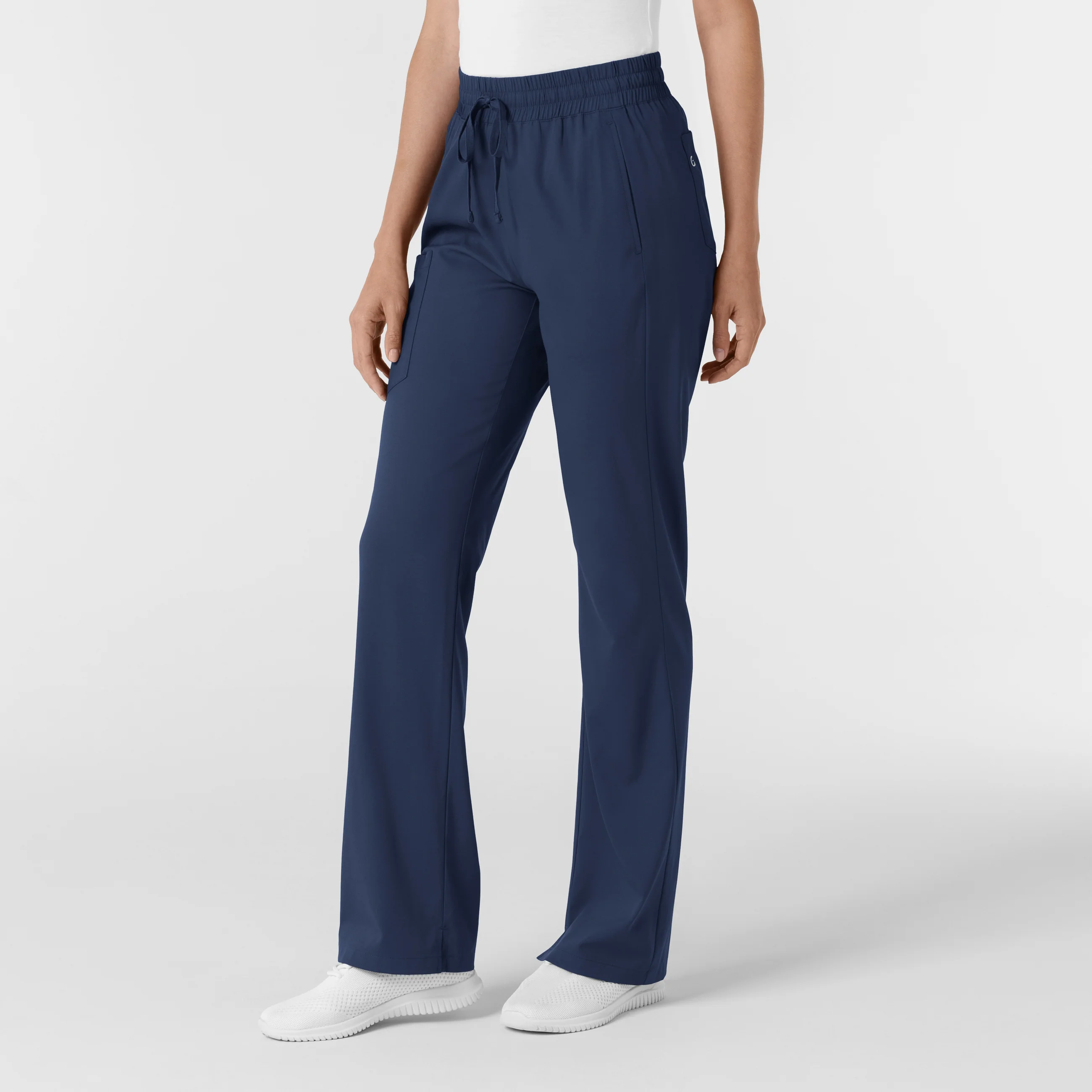 Boundless Women's Bootcut Scrub Pant - Navy - Image 4