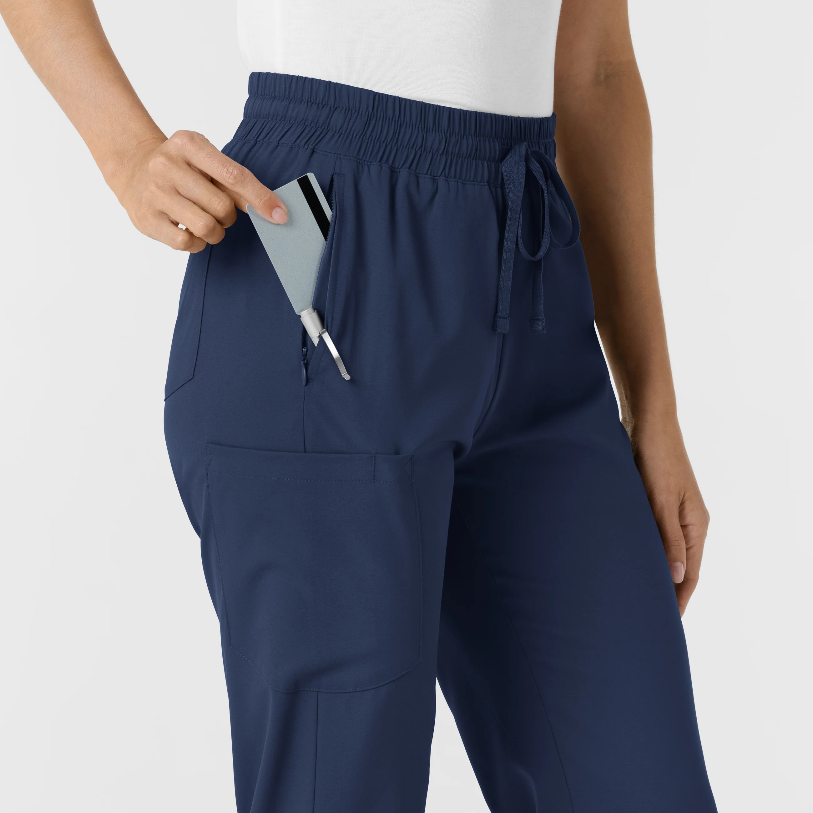Boundless Women's Bootcut Scrub Pant - Navy - Image 6