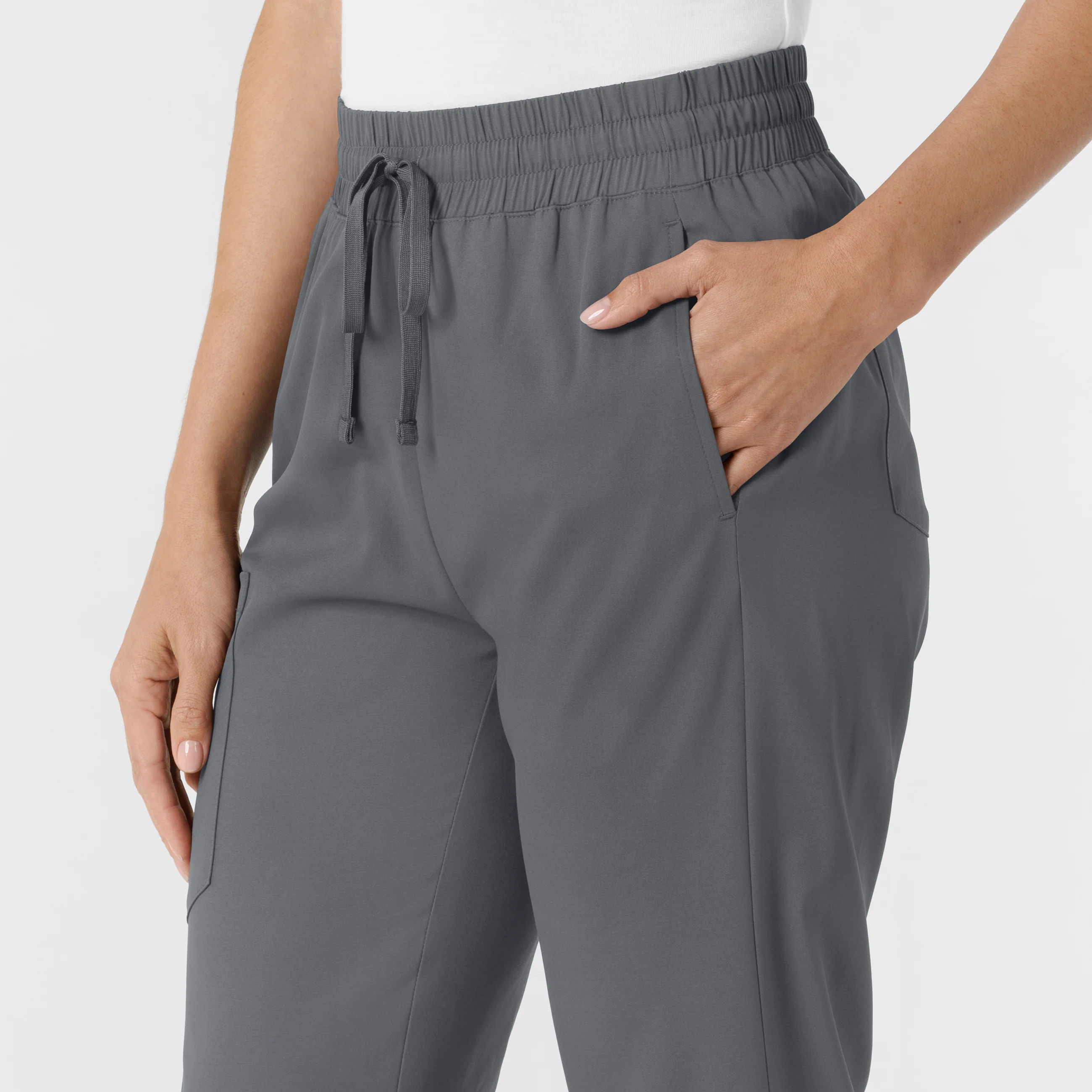 Boundless Women's Bootcut Scrub Pant - Pewter - Image 8