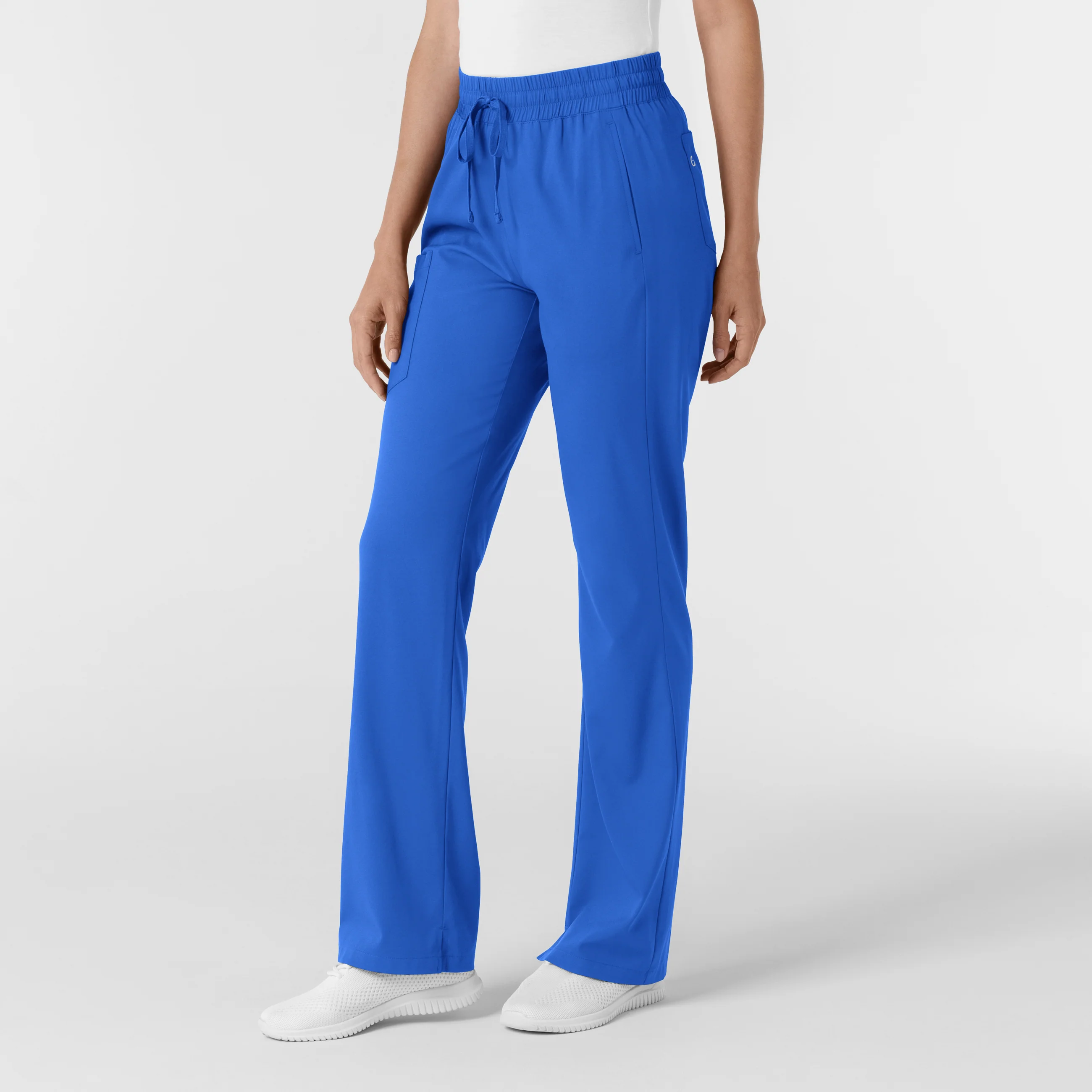 Boundless Women's Bootcut Scrub Pant - Royal - Image 4