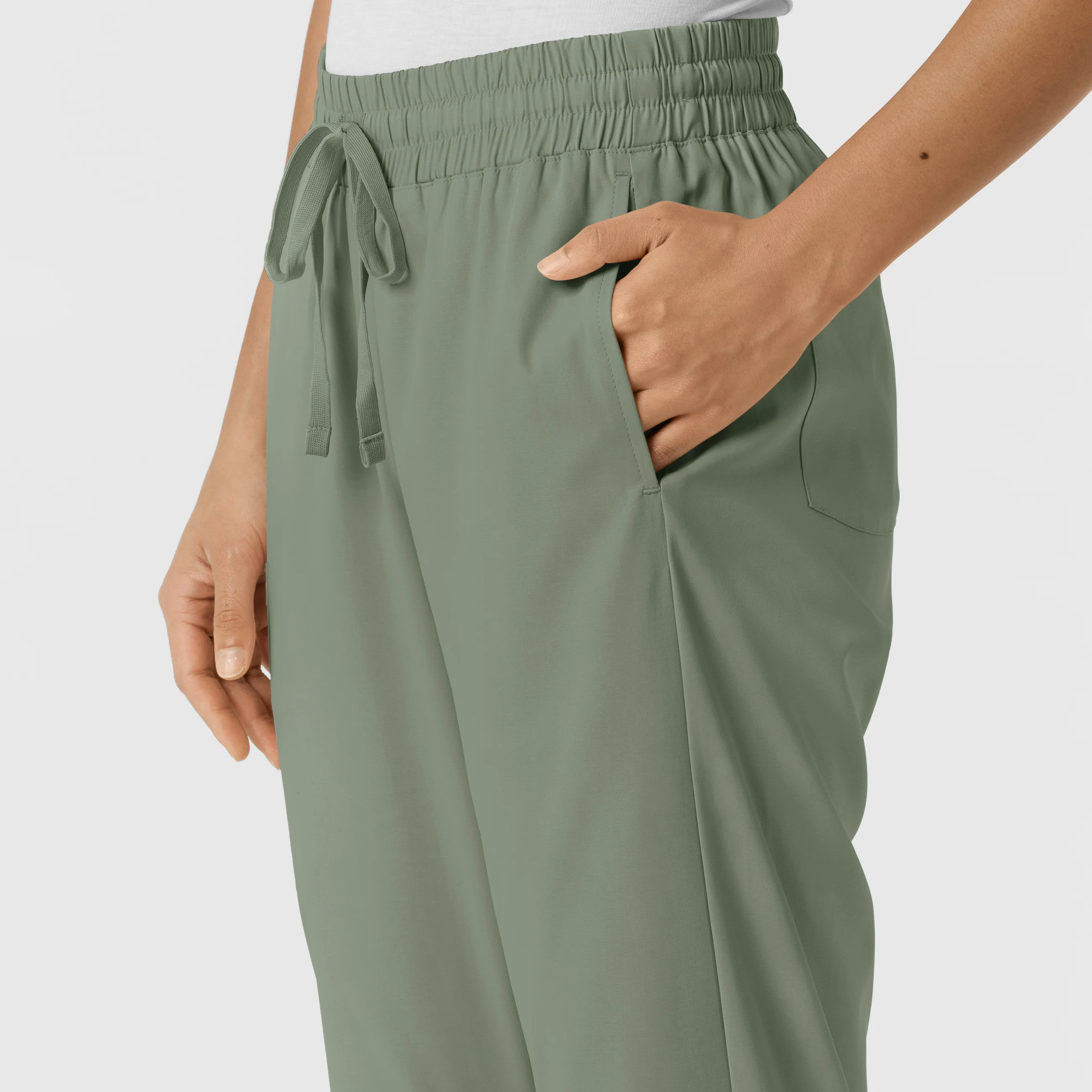 Boundless Women's Bootcut Scrub Pant - Sage - Image 7