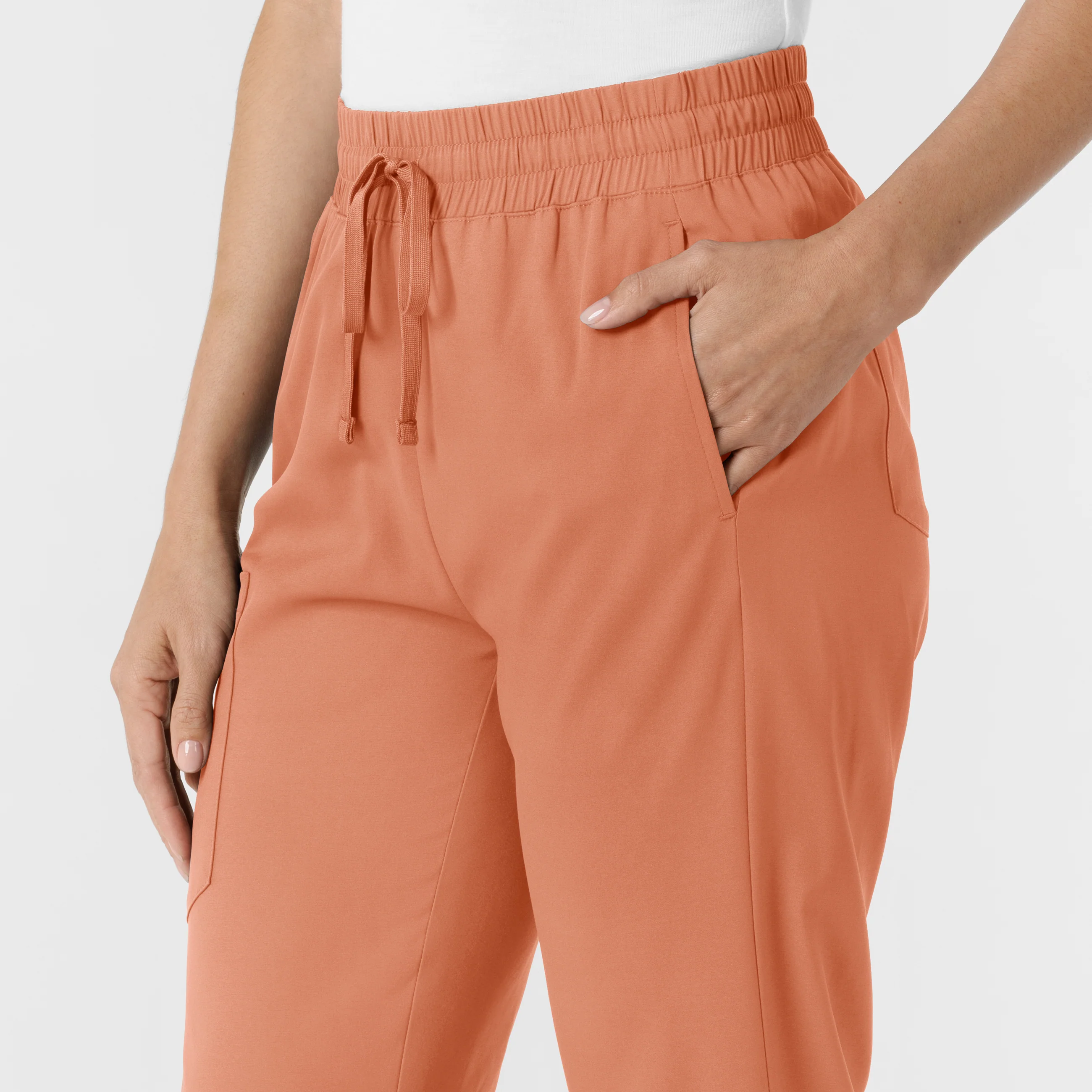 Boundless Women's Bootcut Scrub Pant - Terracotta - Image 8