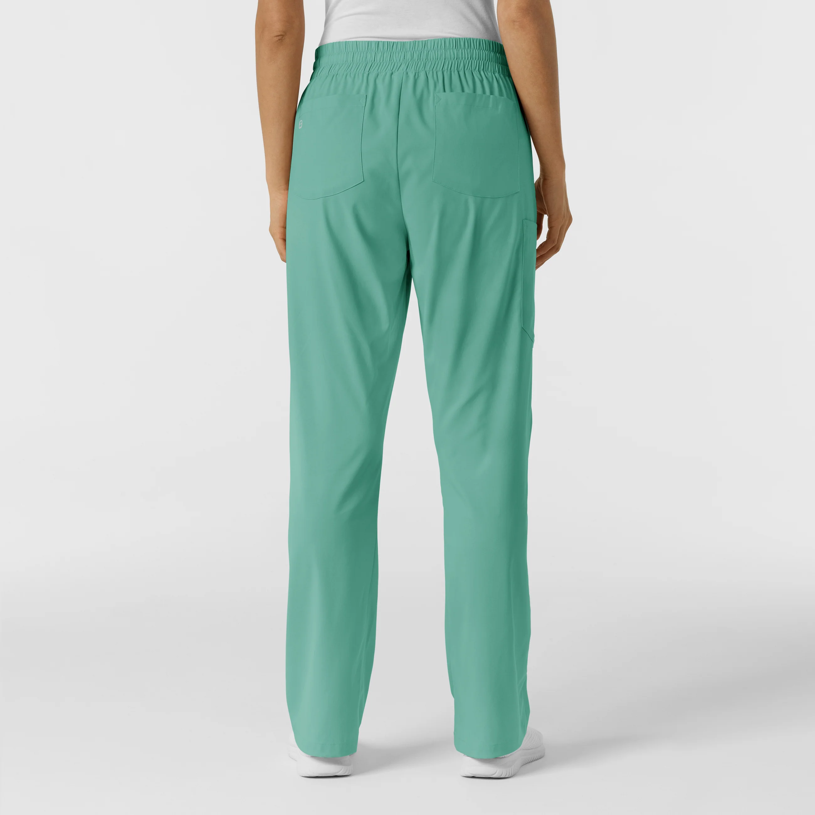 Boundless Women's Bootcut Scrub Pant - Turquoise - Image 2