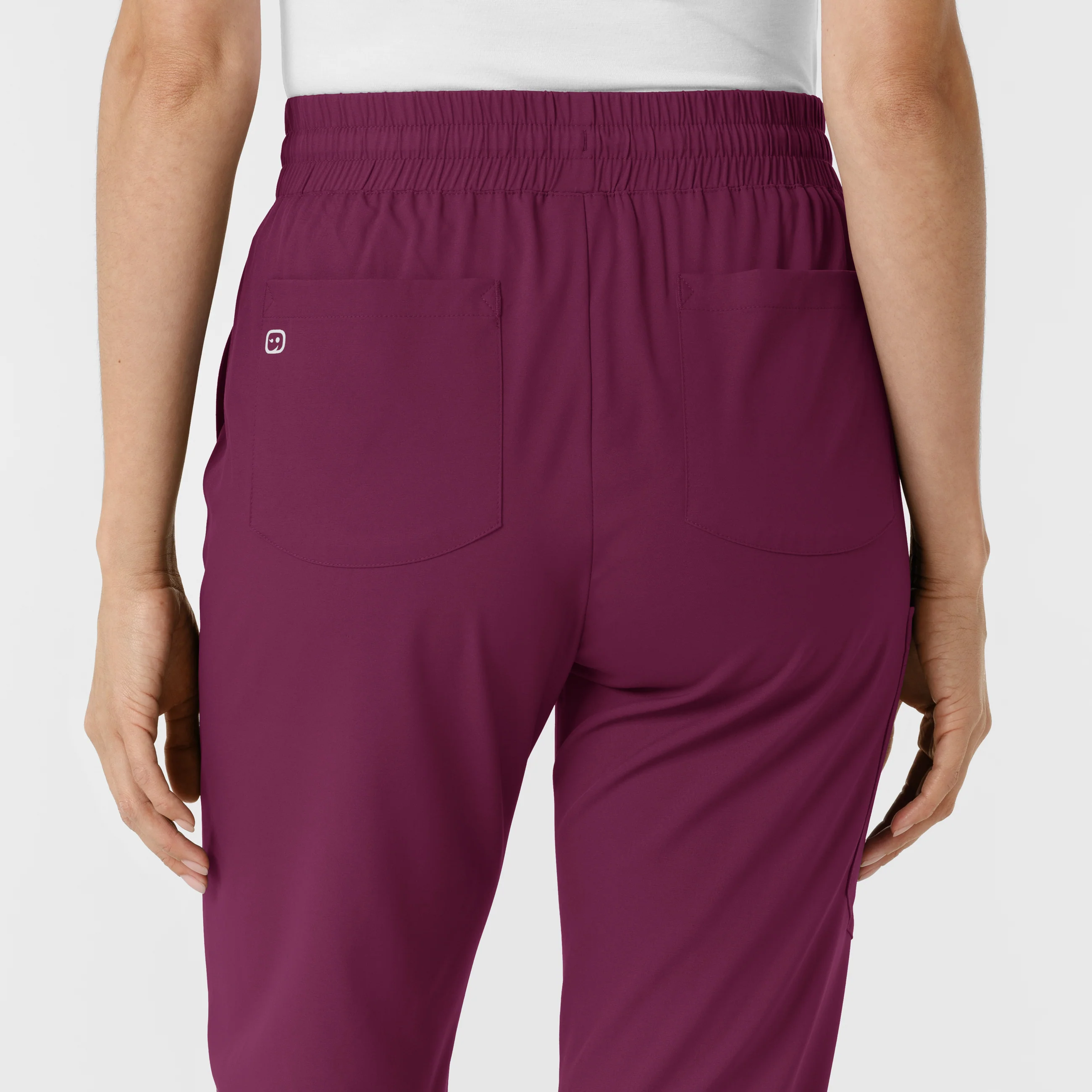Boundless Women's Bootcut Scrub Pant - Wine - Image 9