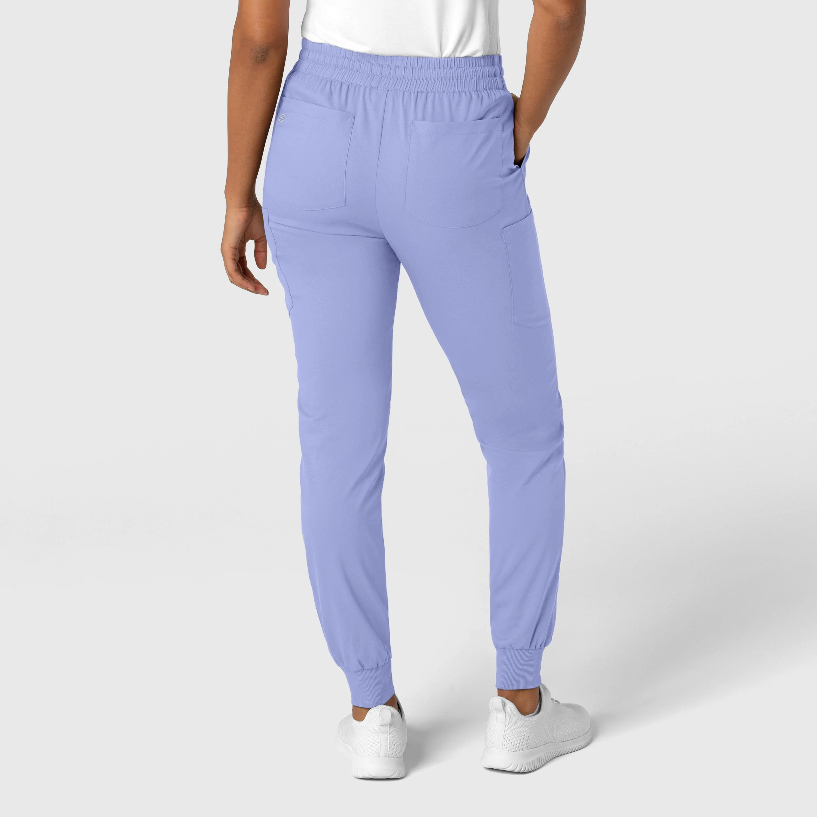 Boundless Women's Jogger Scrub Pant - Ceil Blue - Image 2