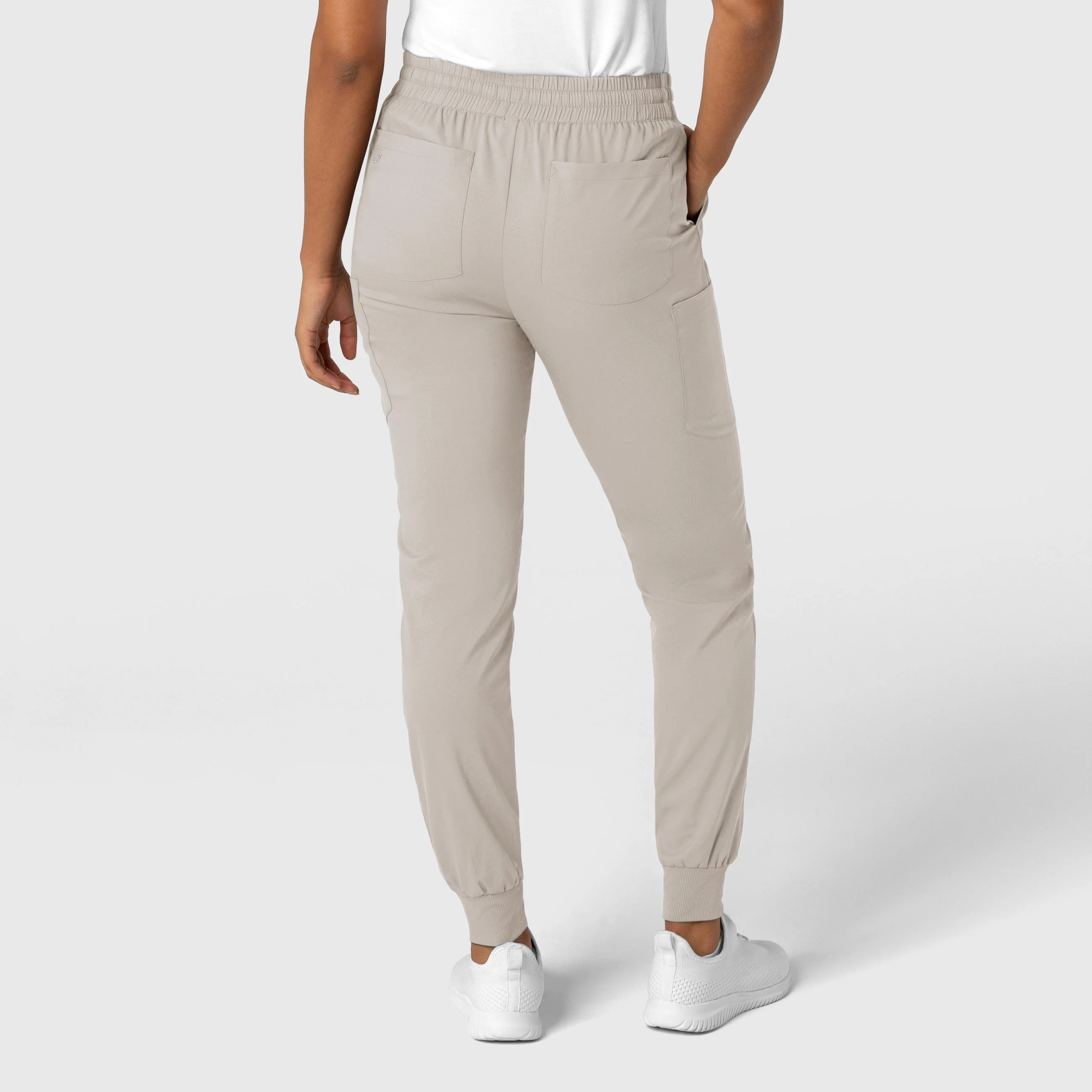 Boundless Women's Jogger Scrub Pant - Cloud - Image 2