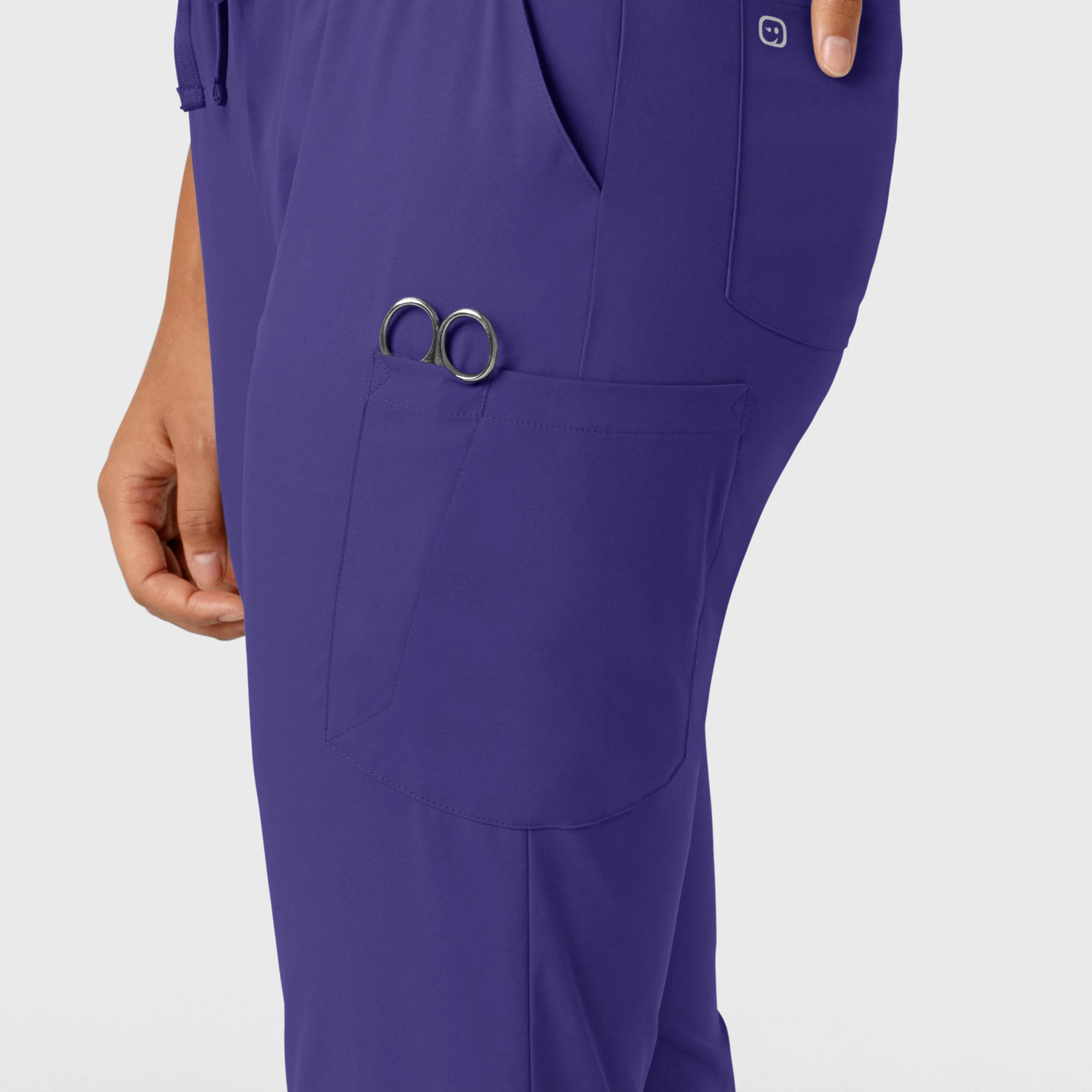 Boundless Women's Jogger Scrub Pant - Grape - Image 6