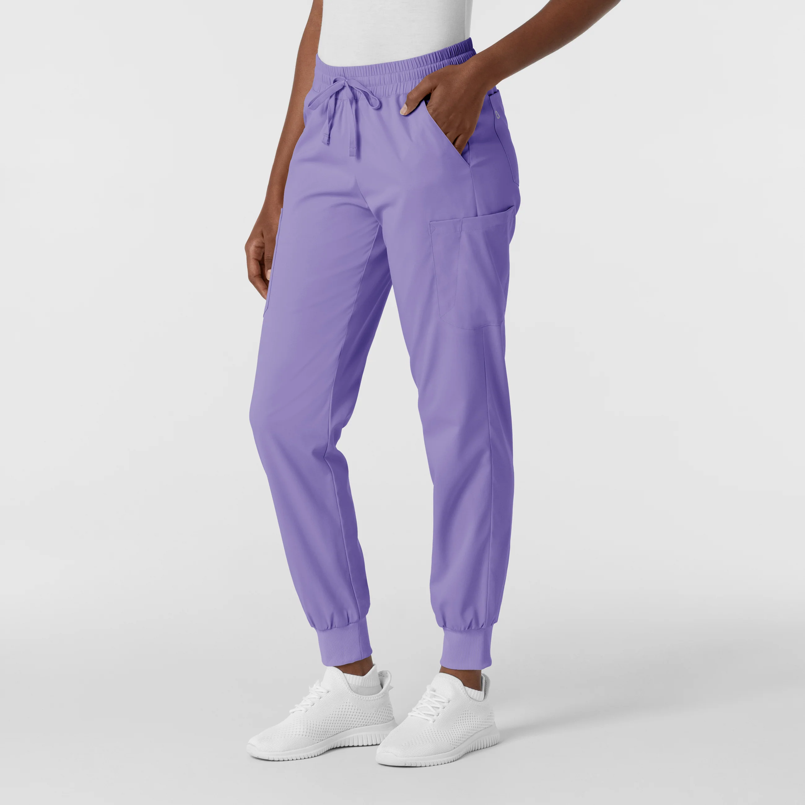 Boundless Women's Jogger Scrub Pant - Iris Purple - Image 4