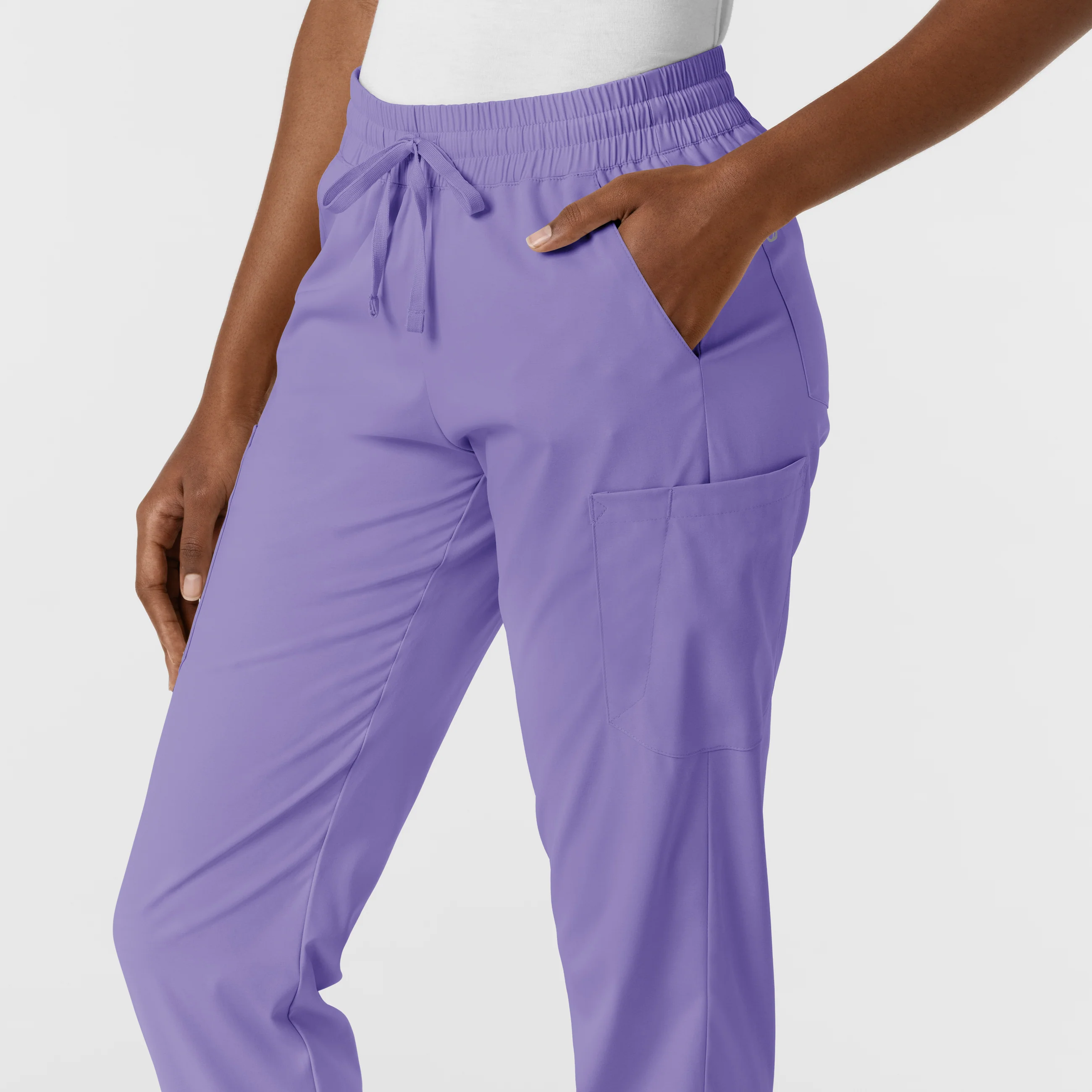 Boundless Women's Jogger Scrub Pant - Iris Purple - Image 7