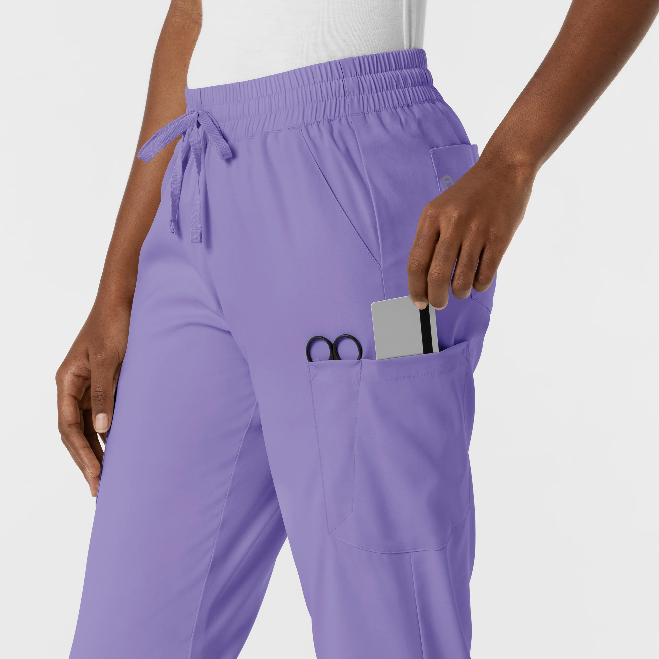 Boundless Women's Jogger Scrub Pant - Iris Purple - Image 8