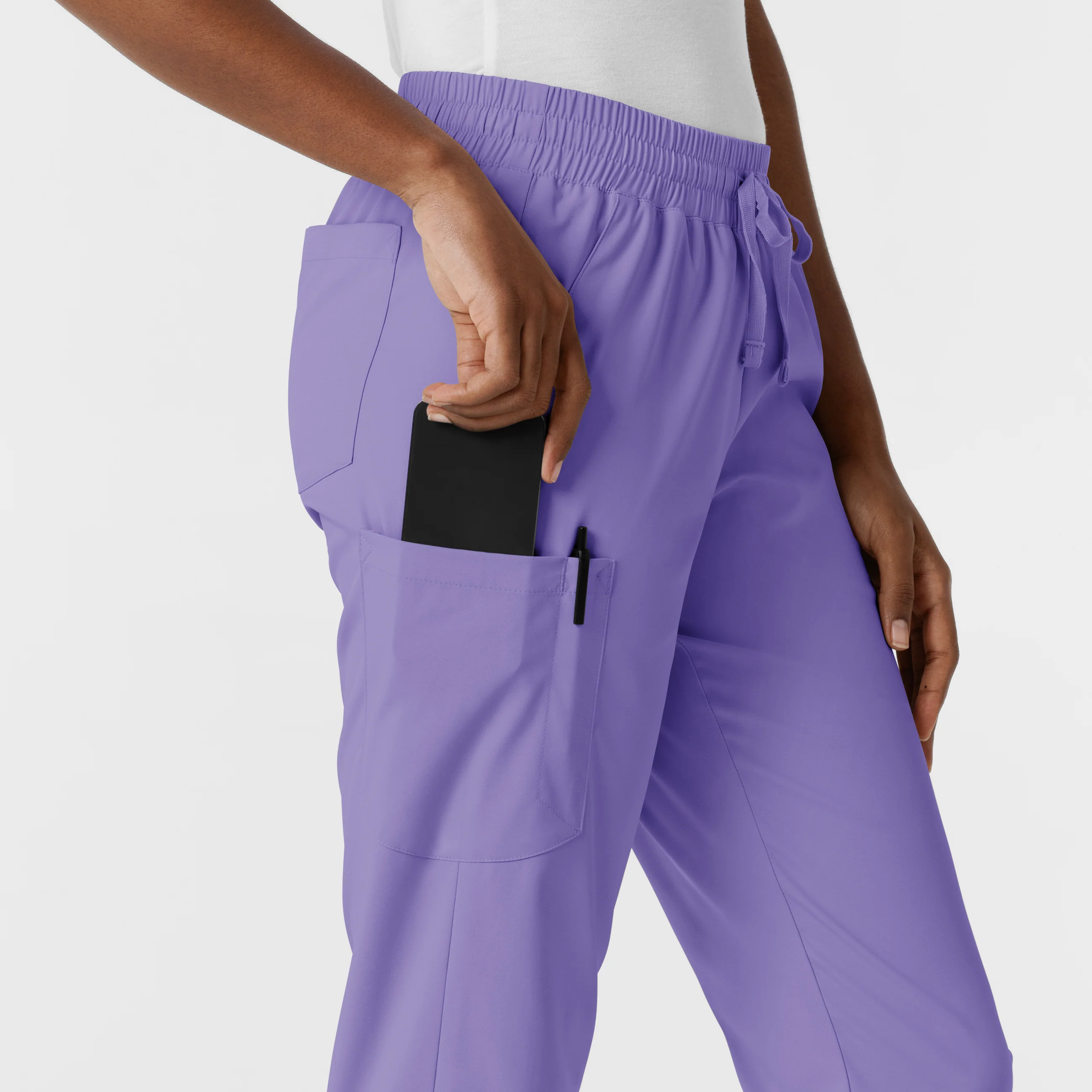 Boundless Women's Jogger Scrub Pant - Iris Purple - Image 9