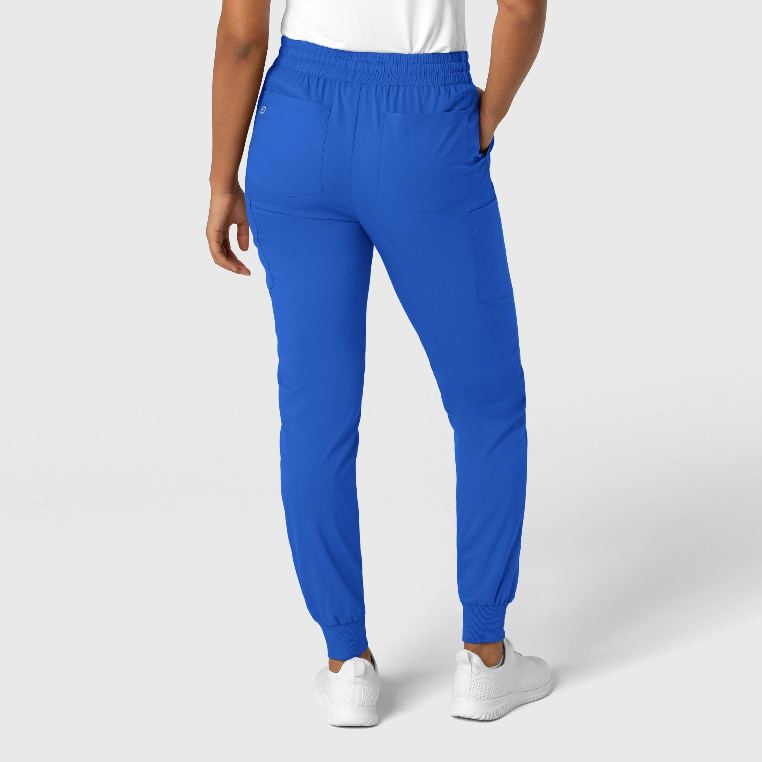 Boundless Women's Jogger Scrub Pant - Royal - Image 2